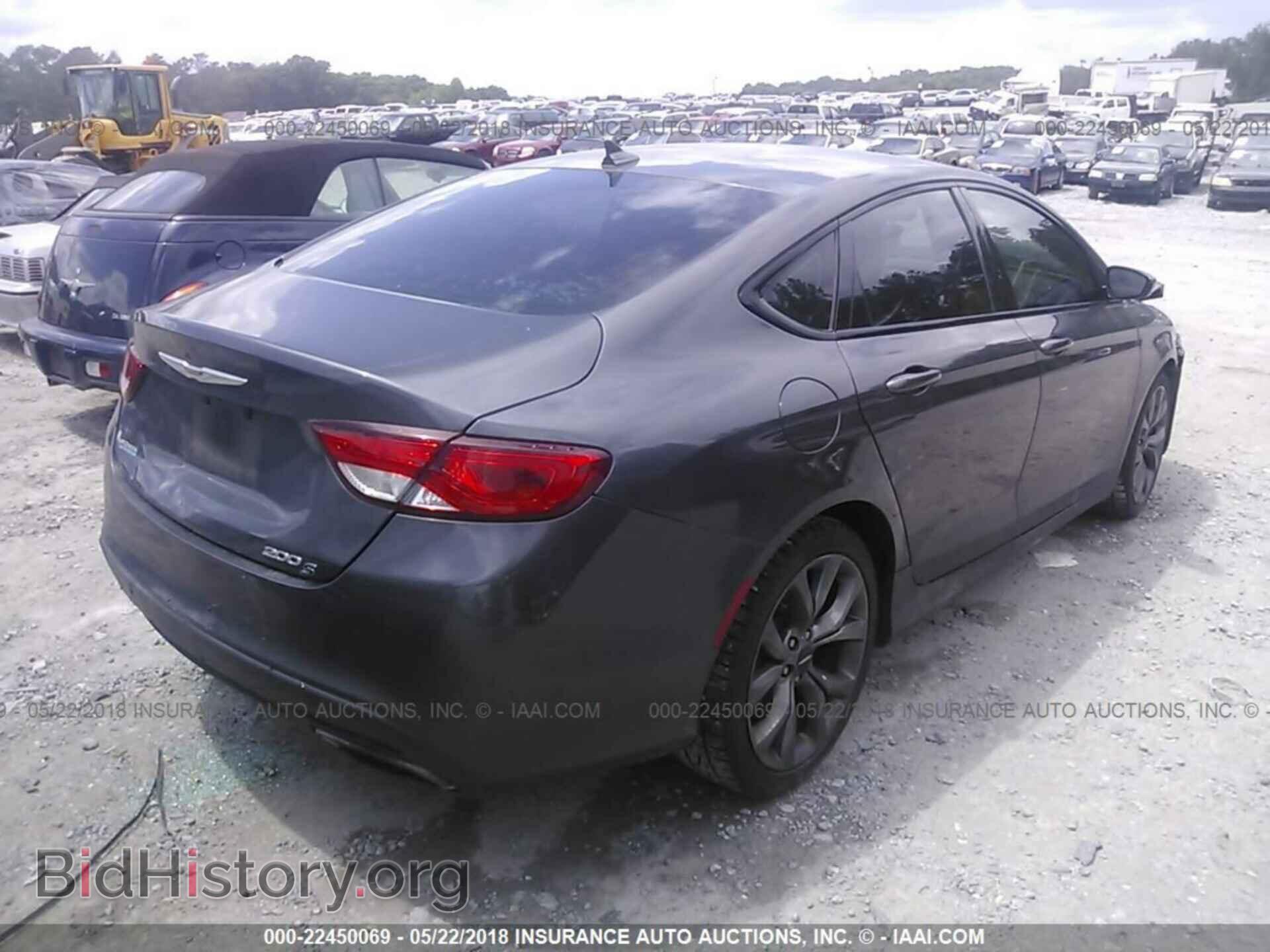 2015 Chrysler 200 - VIN: 1C3CCCBG9FN516177 - Фото 4