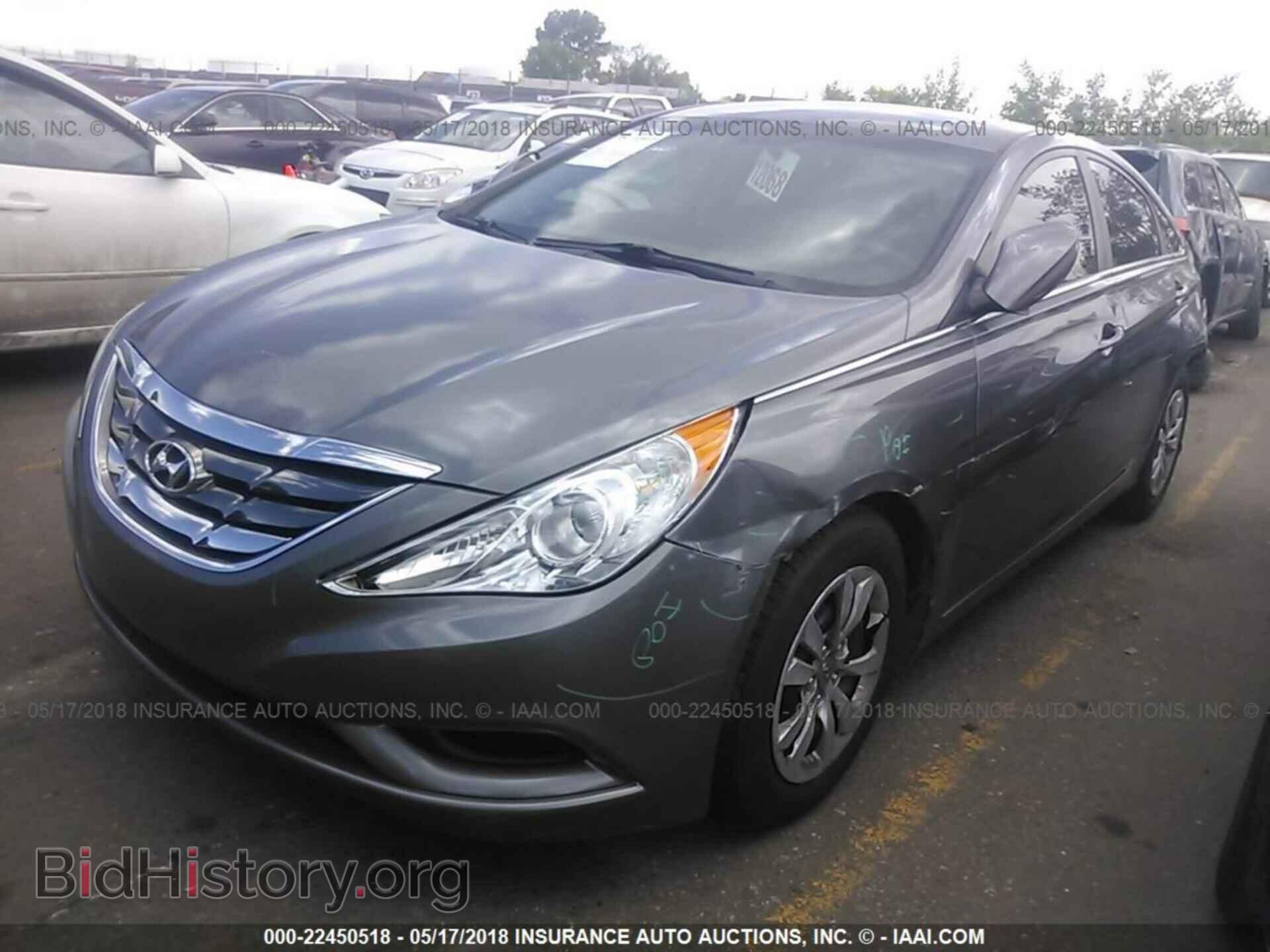 2012 Hyundai Sonata - VIN: 5NPEB4AC5CH375857 - Фото 2
