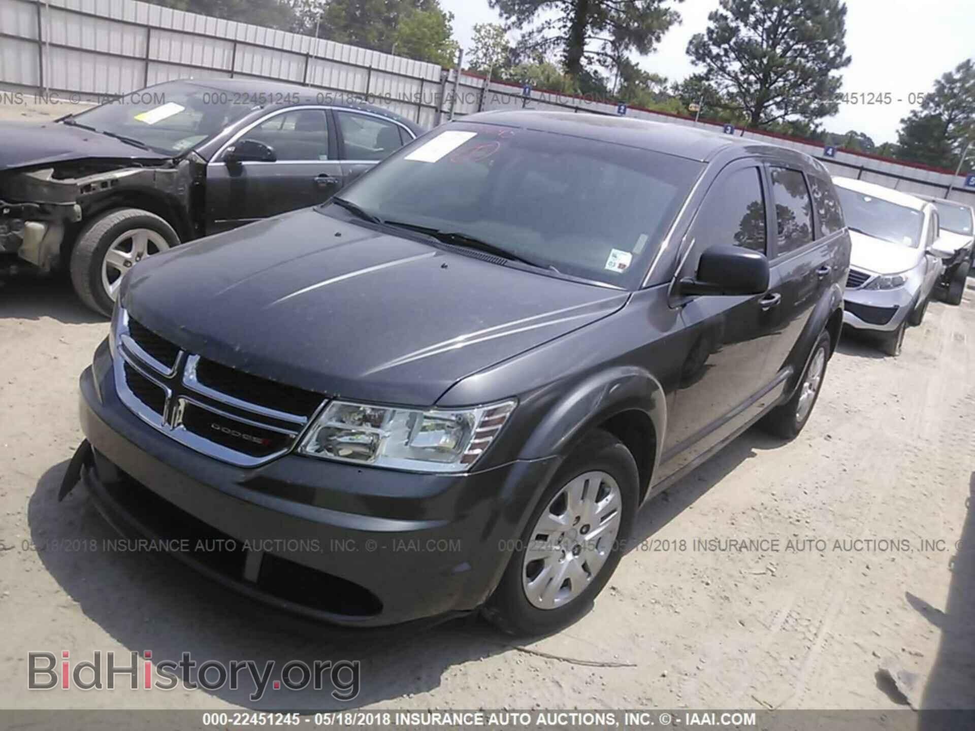 2015 Dodge Journey - VIN: 3C4PDCAB0FT708572 - Фото 2