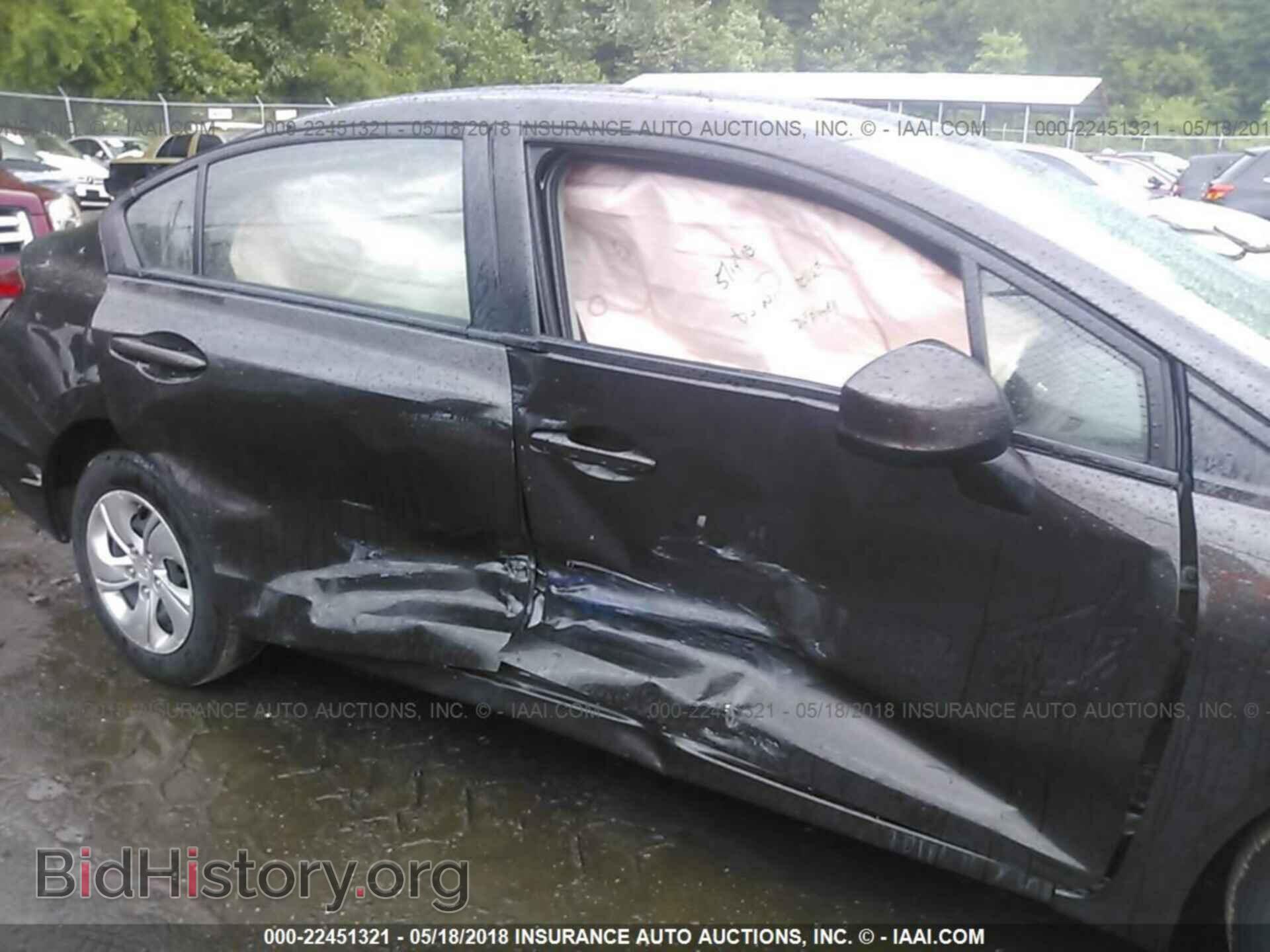 2013 Honda Civic - VIN: 19XFB2F52DE206100 - Фото 6