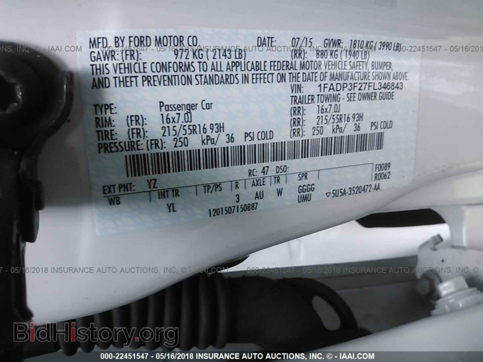 2015 Ford Focus - VIN: 1FADP3F27FL346843 - Photo 9