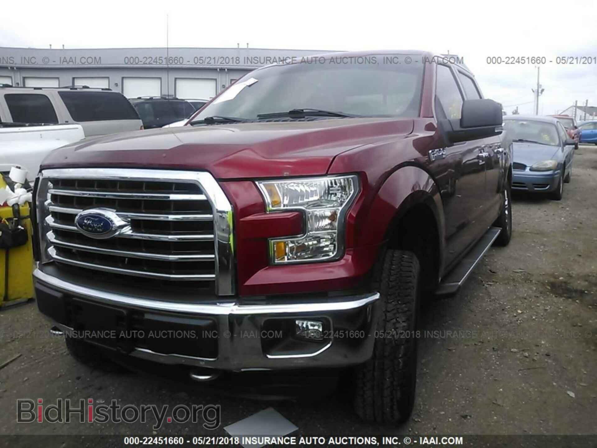 2016 Ford F150 - VIN: 1FTEW1E83GFB83152 - Фото 2