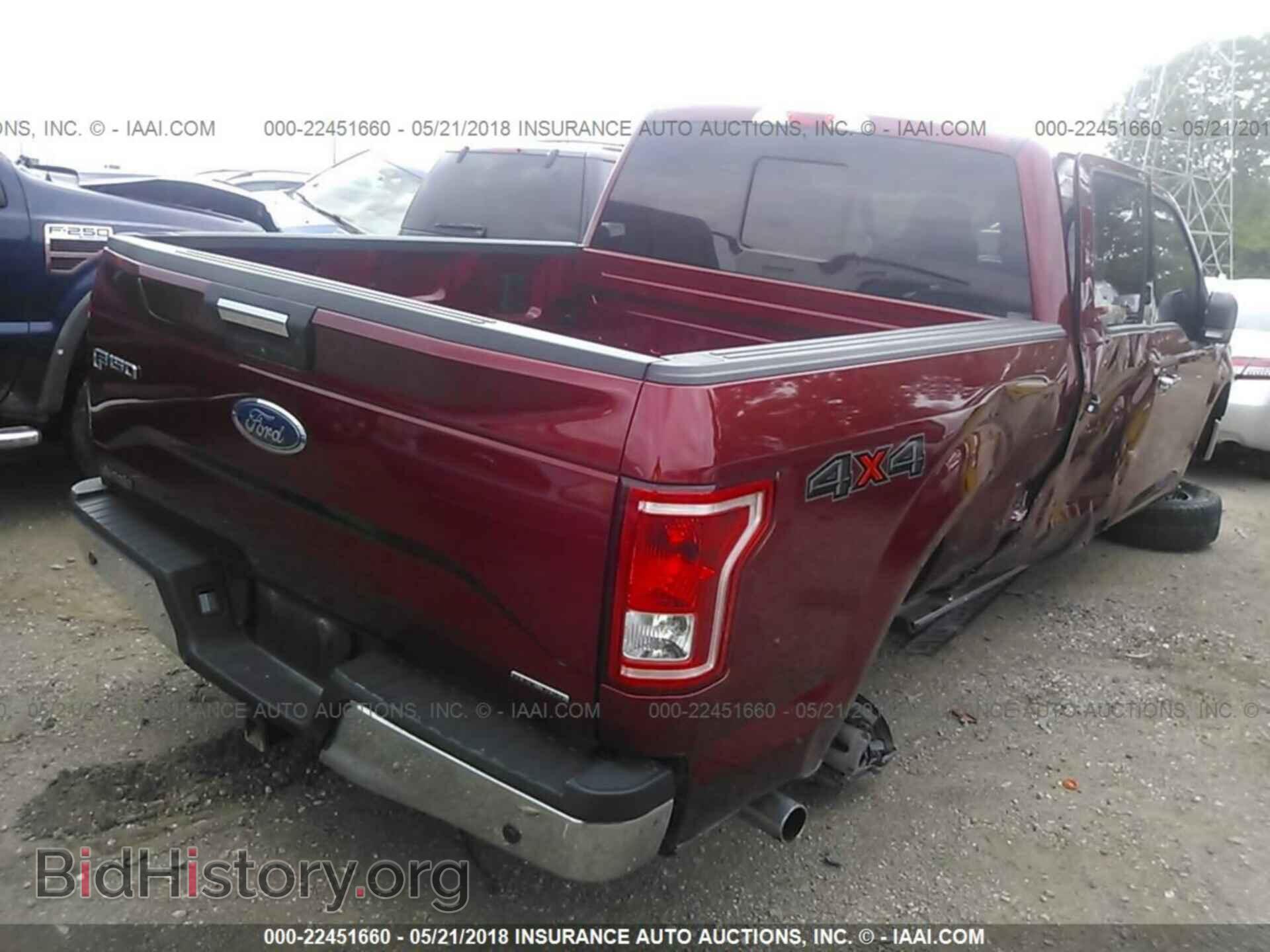 2016 Ford F150 - VIN: 1FTEW1E83GFB83152 - Фото 4