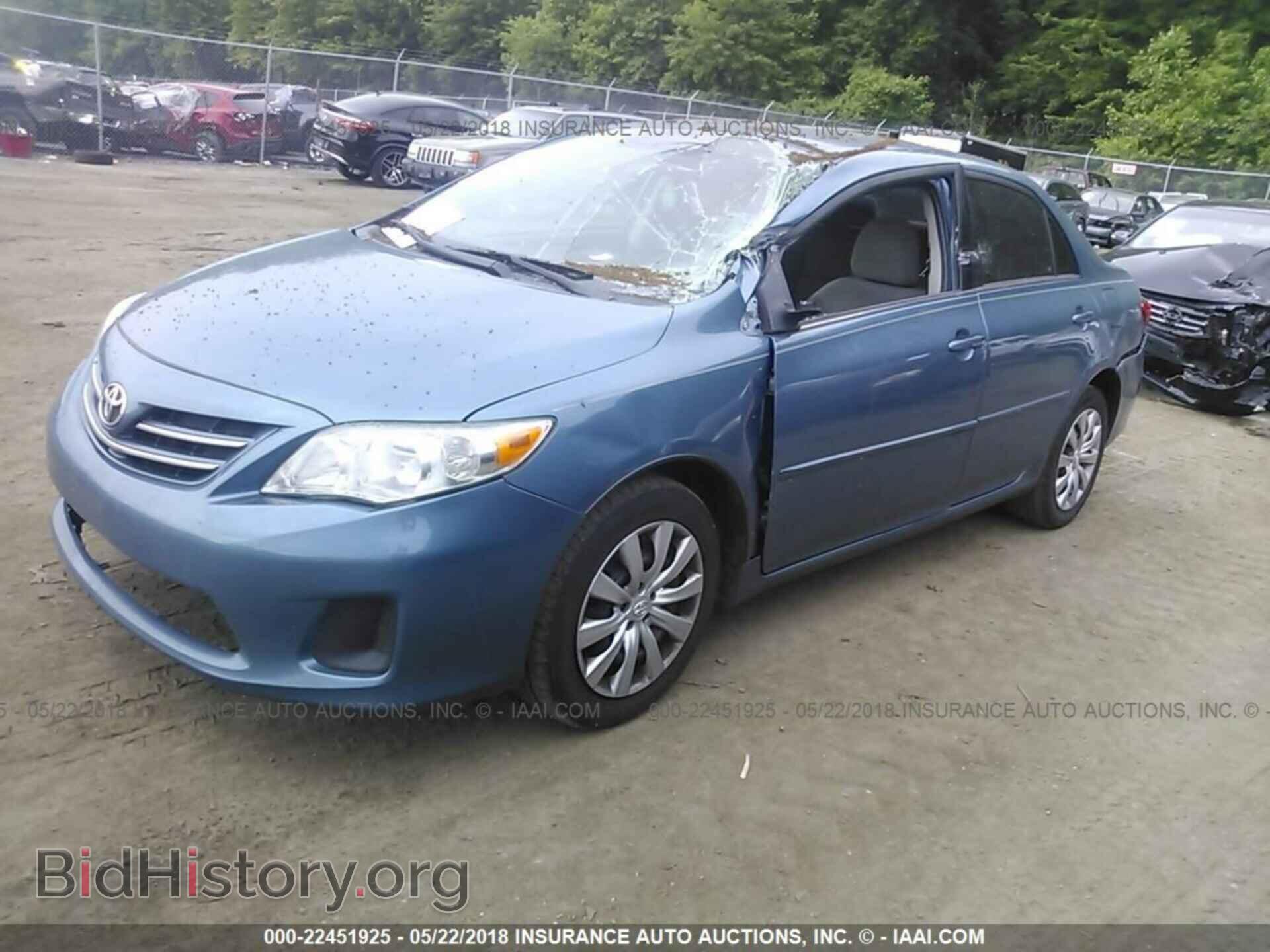 2013 Toyota Corolla - VIN: 5YFBU4EE0DP104136 - Фото 2