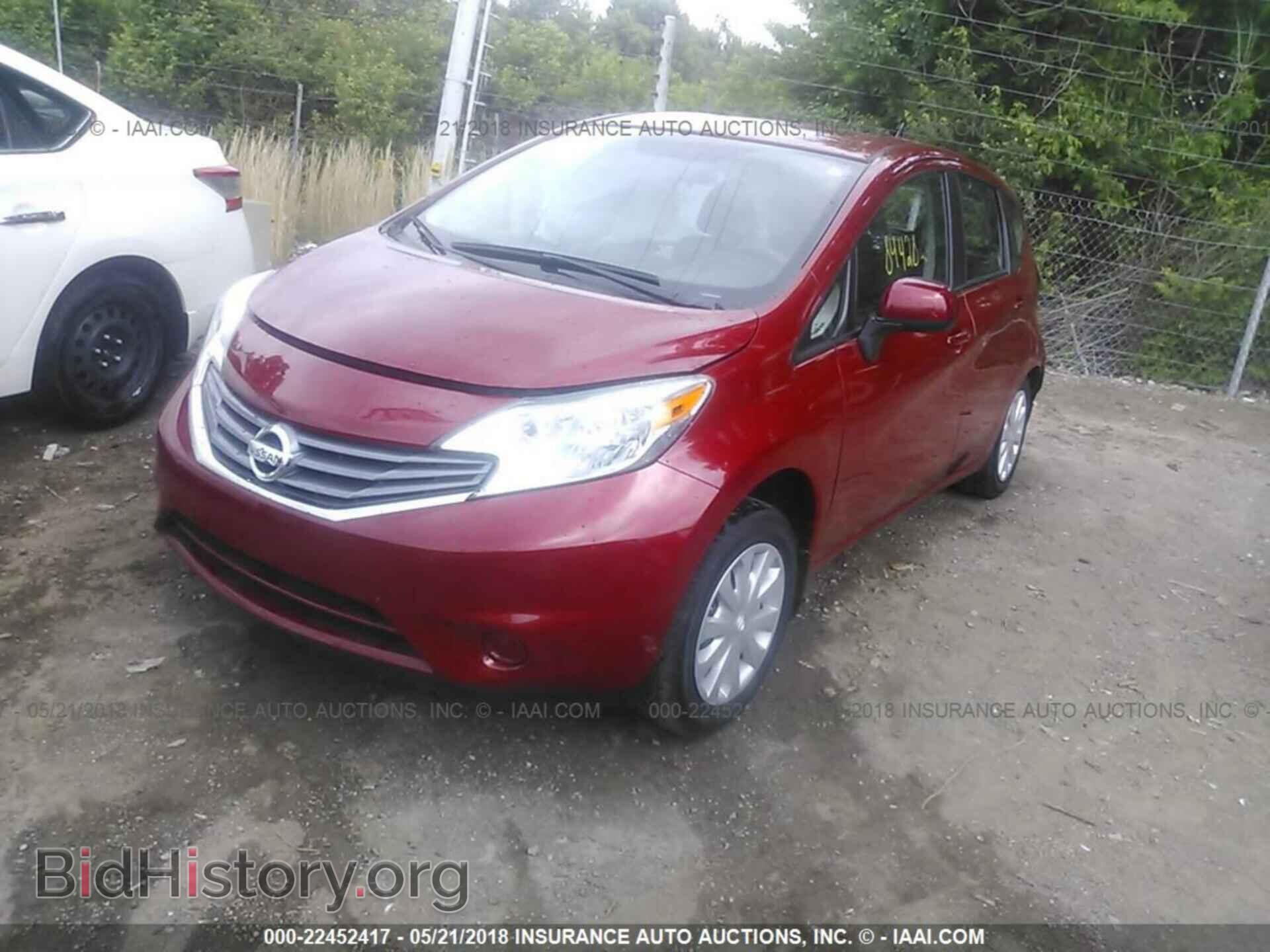 2014 Nissan Versa note - VIN: 3N1CE2CP4EL435703 - Фото 2