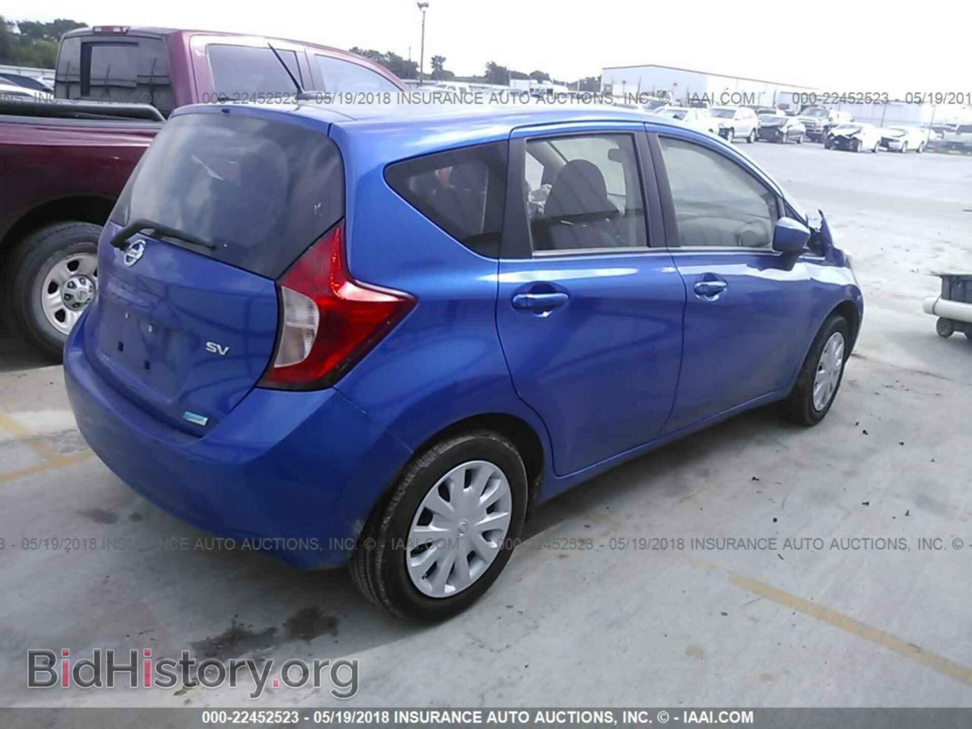 2016 Nissan Versa note - VIN: 3N1CE2CP5GL365664 - Фото 4