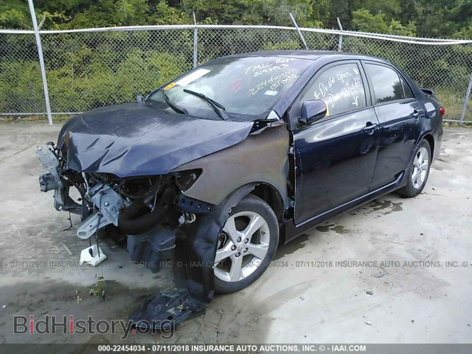 2013 Toyota Corolla - VIN: 5YFBU4EEXDP219293 - Фото 2