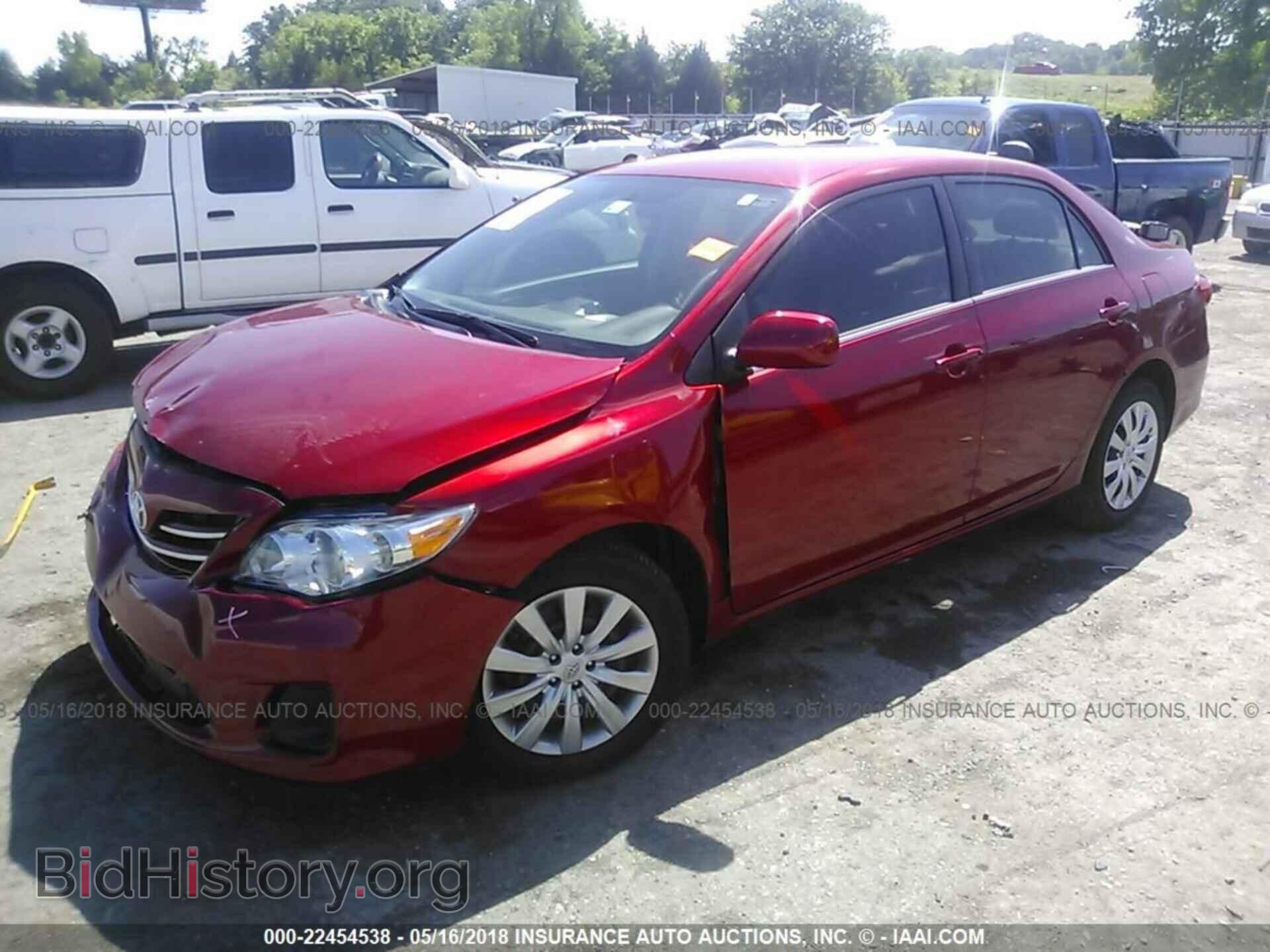 2013 Toyota Corolla - VIN: 5YFBU4EE0DP220727 - Фото 2