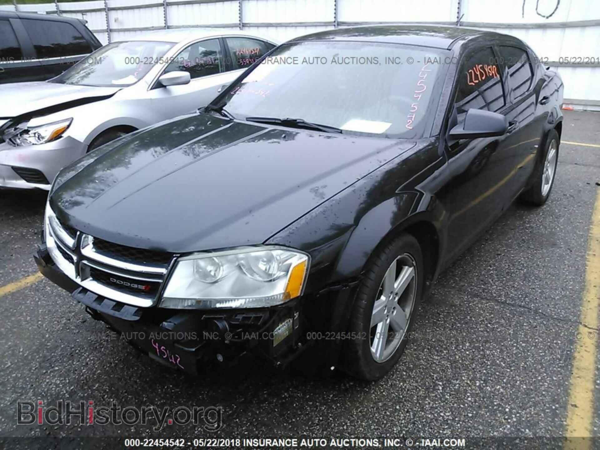 2013 DODGE AVENGER - VIN: 1C3CDZABXDN648707 - Фото 2
