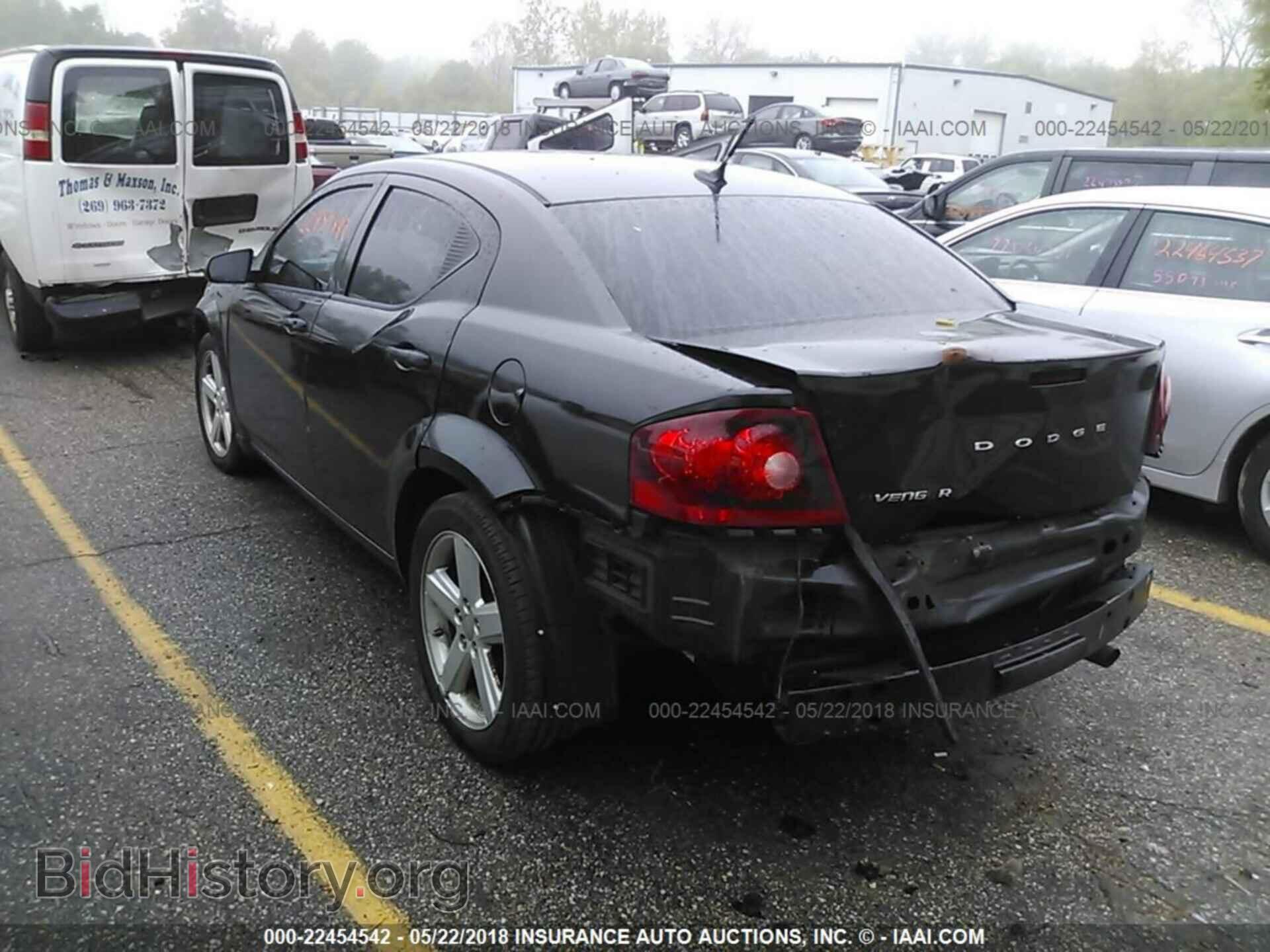 2013 DODGE AVENGER - VIN: 1C3CDZABXDN648707 - Фото 3