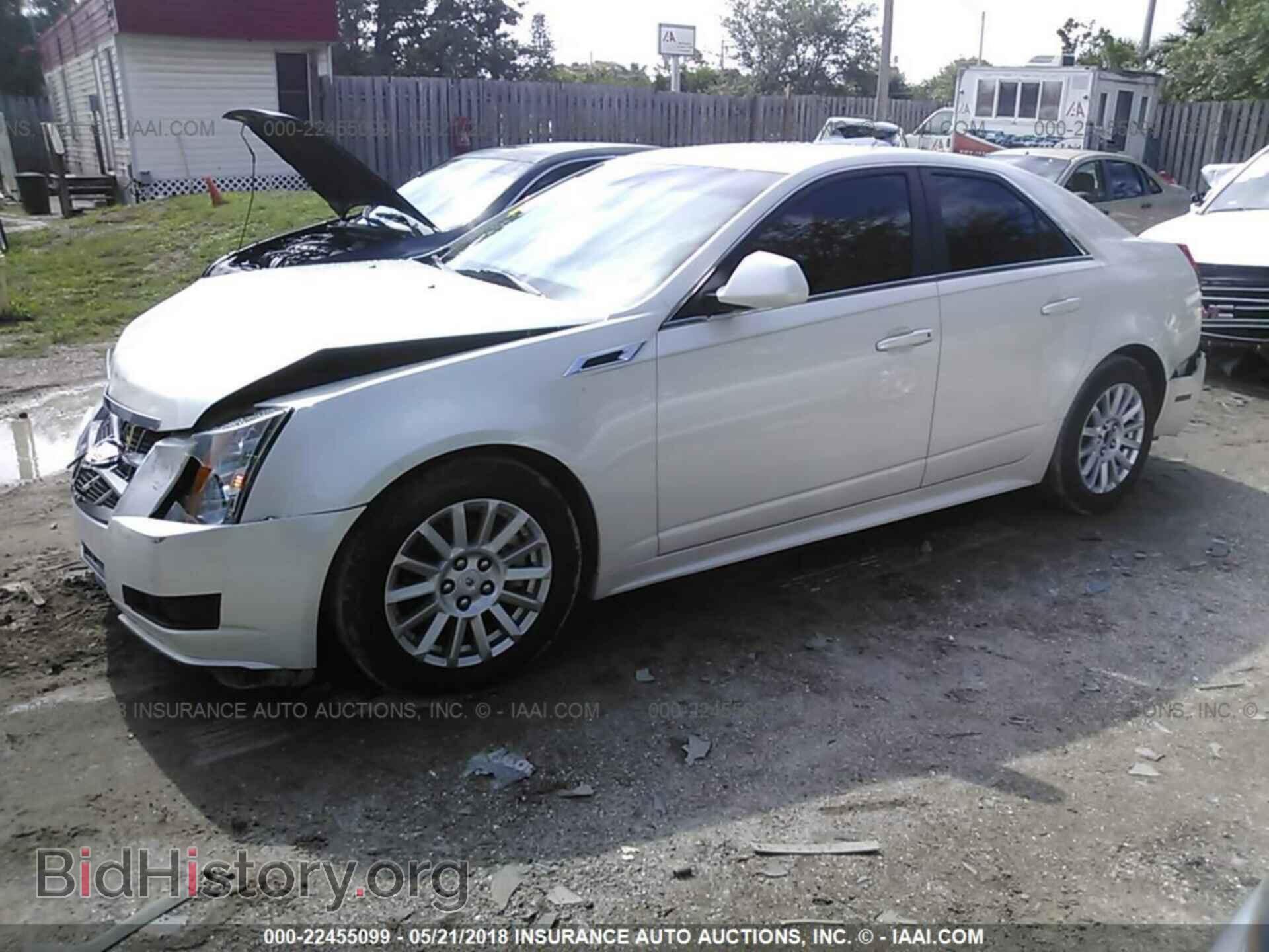 2011 Cadillac Cts - VIN: 1G6DF5EY7B0151855 - Фото 2