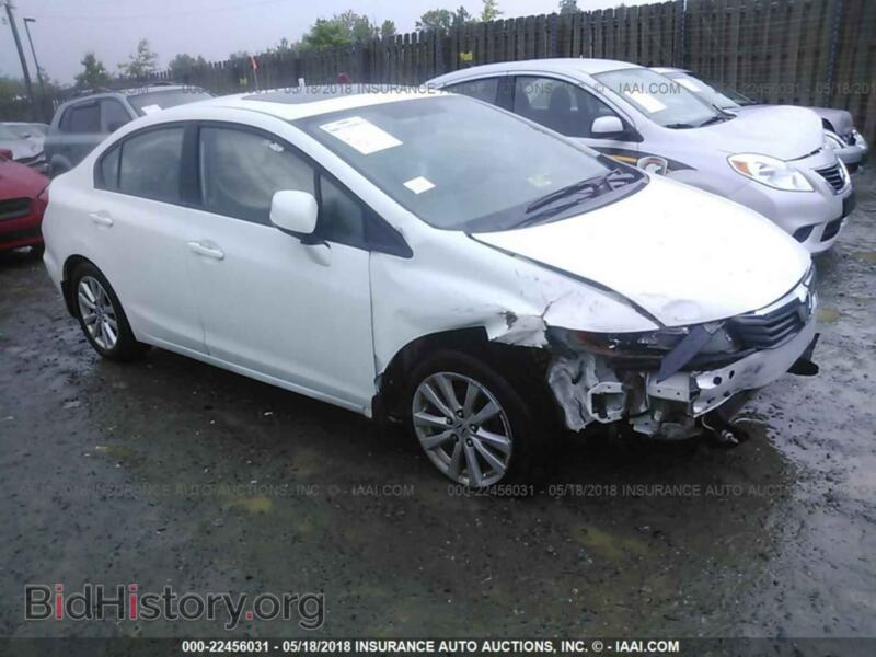 2012 Honda CIVIC (VIN 19XFB2F86CE309769) — фото 1 из 10, IAAI, повреждение: передняя часть