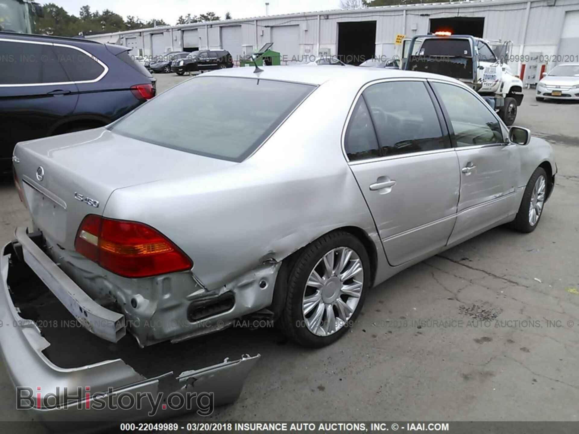 2002 LEXUS LS - VIN: JTHBN30F320059092 - Photo 4