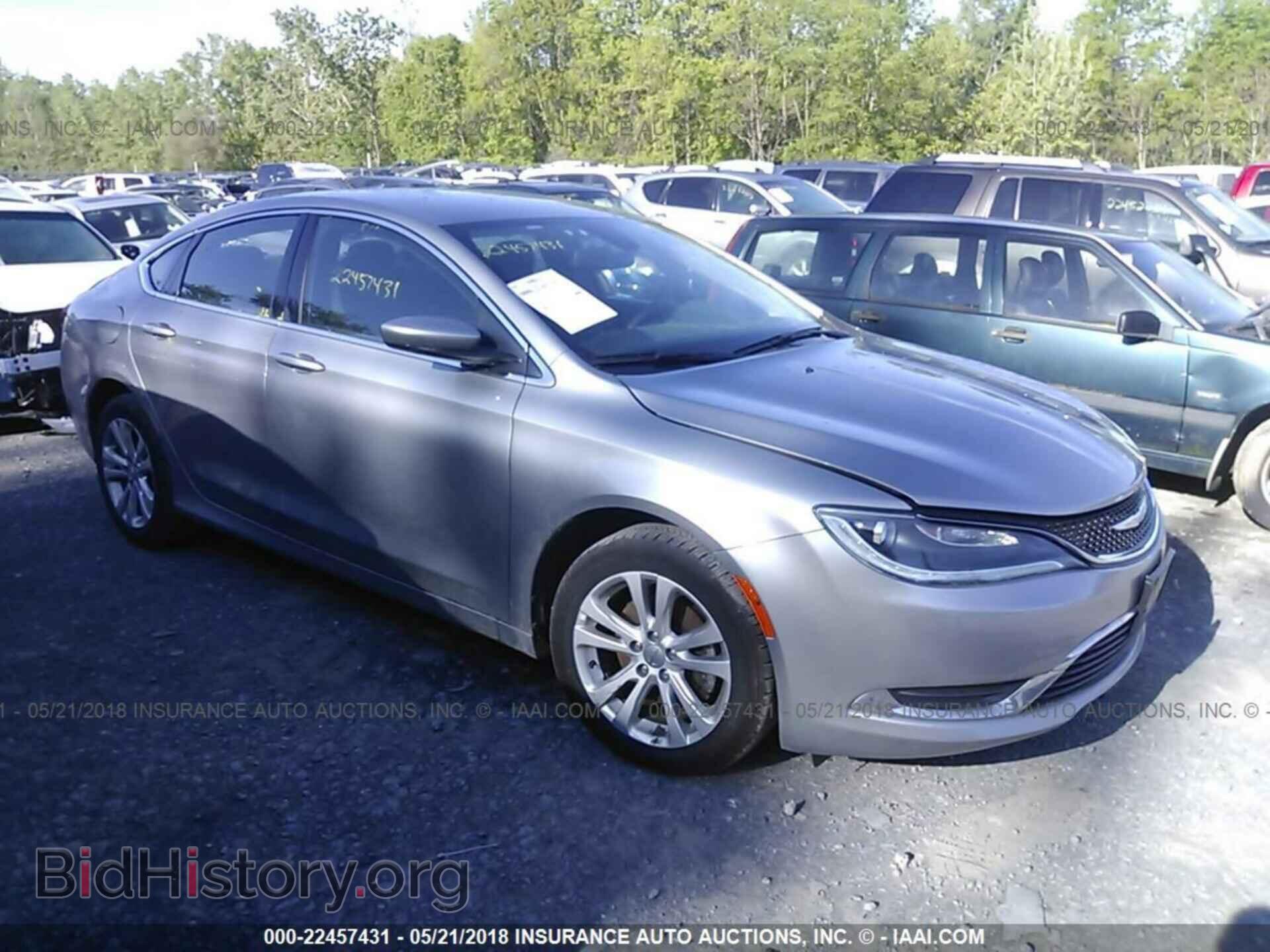 Photo 1C3CCCAB5GN121968 - Chrysler 200 2016