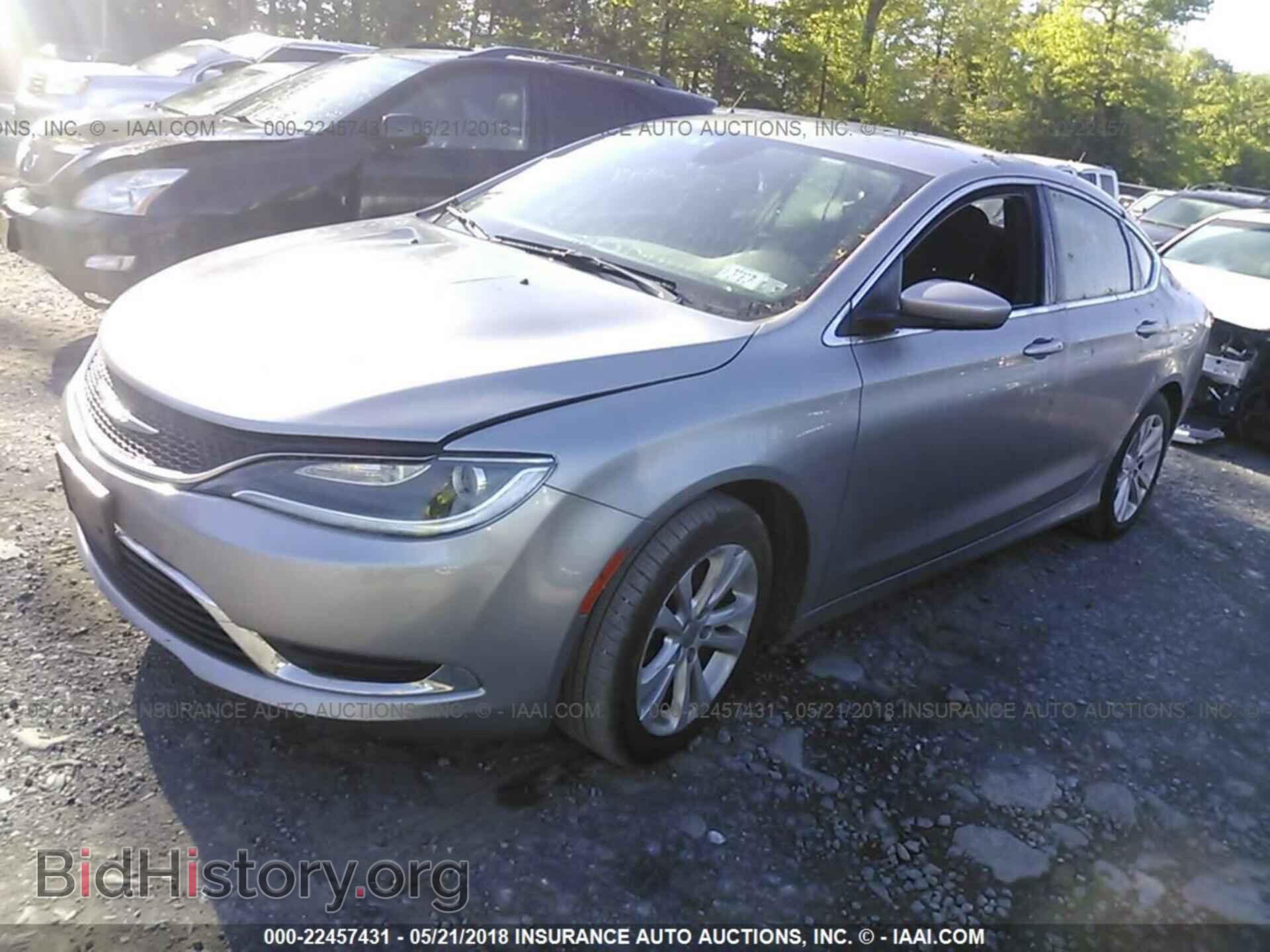 2016 Chrysler 200 - VIN: 1C3CCCAB5GN121968 - Фото 2
