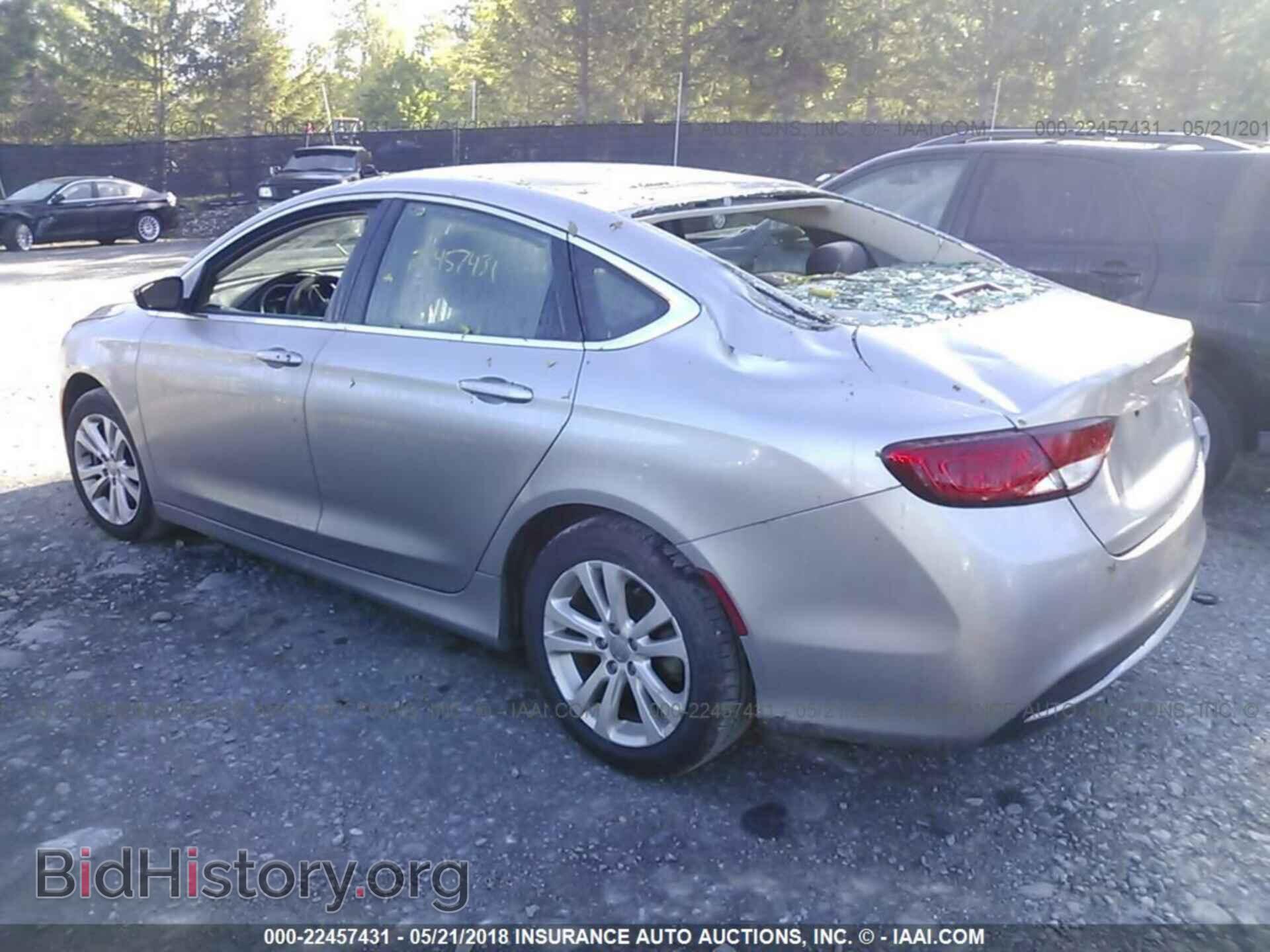 2016 Chrysler 200 - VIN: 1C3CCCAB5GN121968 - Фото 3