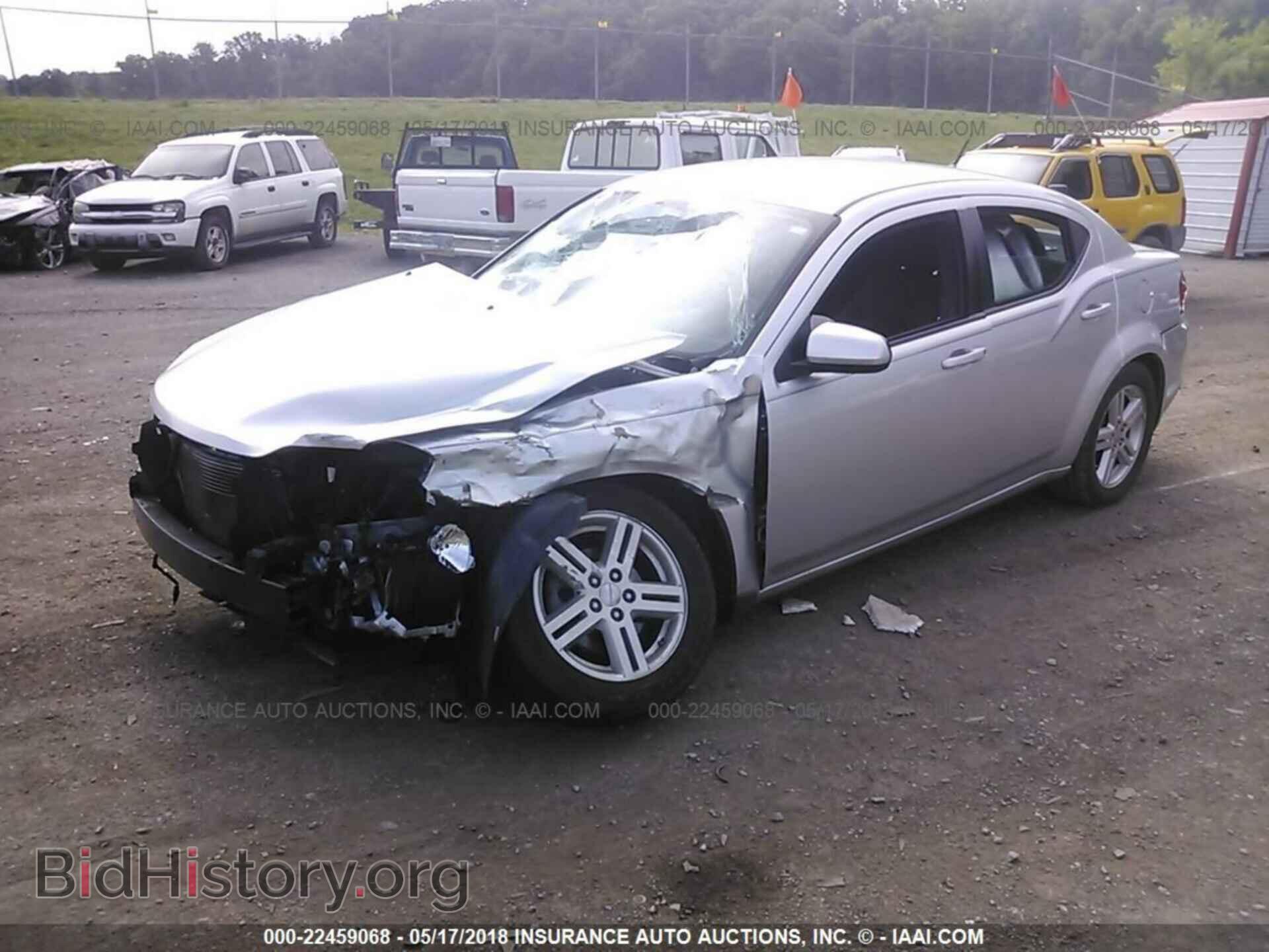 2012 Dodge Avenger - VIN: 1C3CDZCB5CN227828 - Фото 2