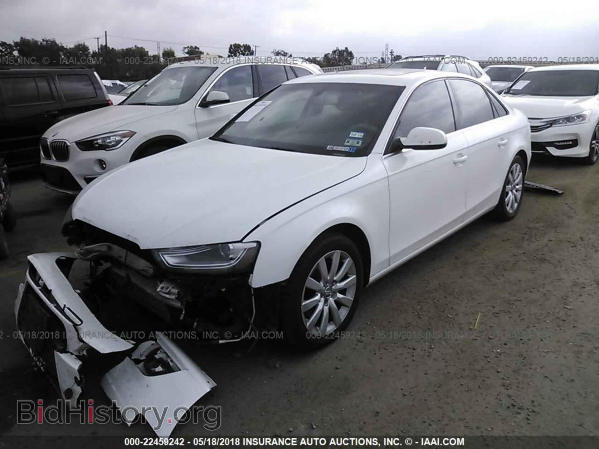 2013 Audi A4 - VIN: WAUBFAFL8DN004950 - Photo 2