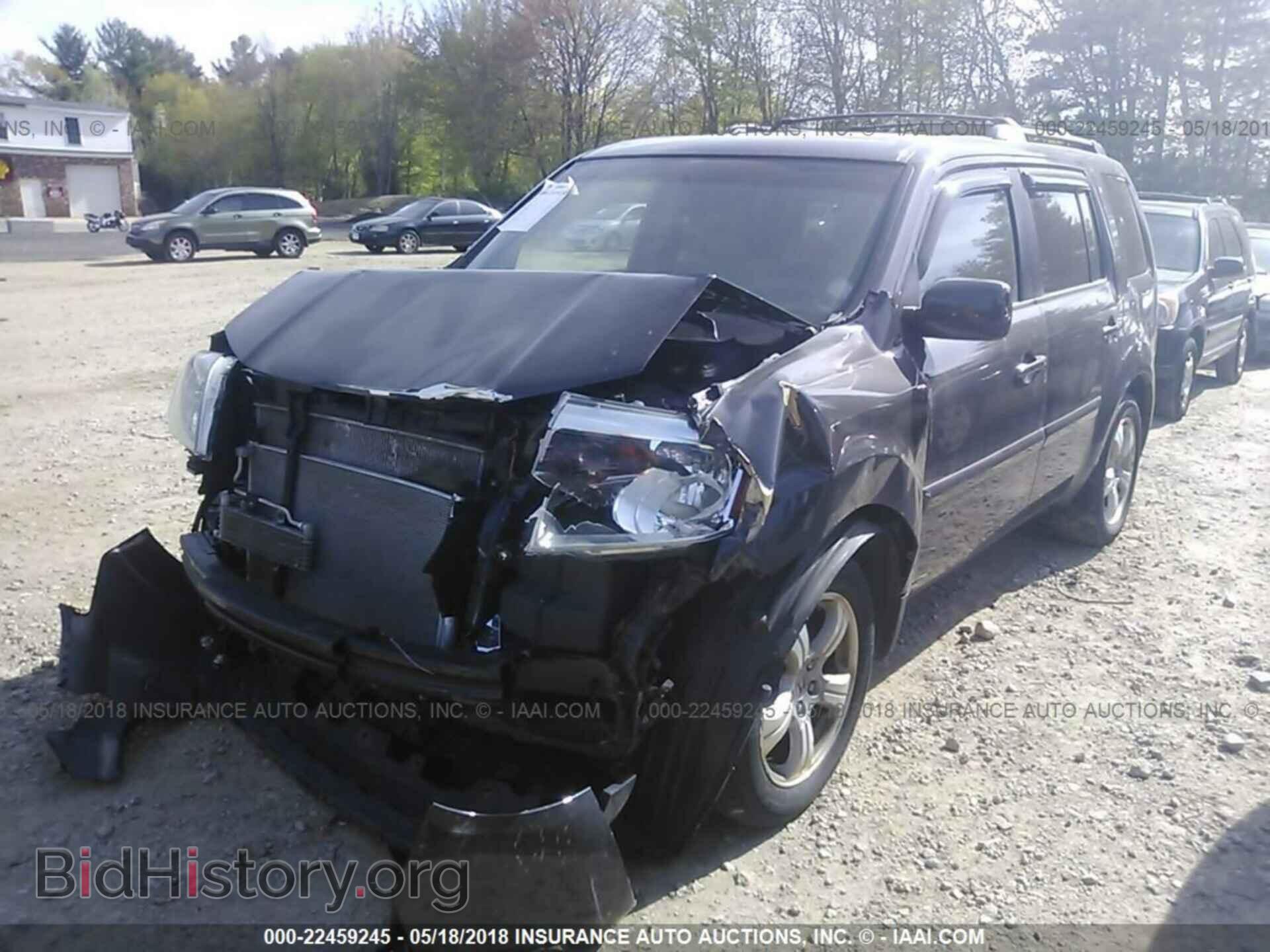 2012 Honda Pilot - VIN: 5FNYF4H49CB057609 - Photo 2