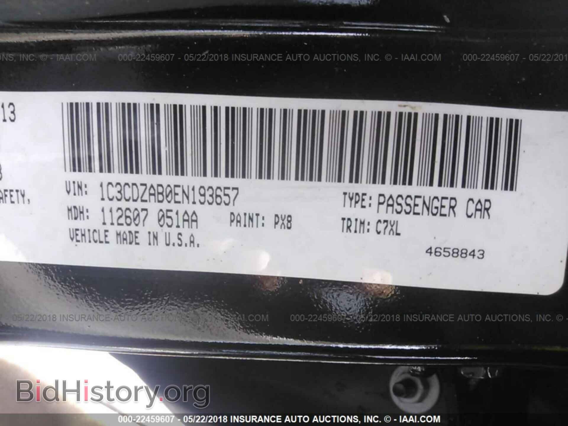 2014 Dodge Avenger - VIN: 1C3CDZAB0EN193657 - Photo 9