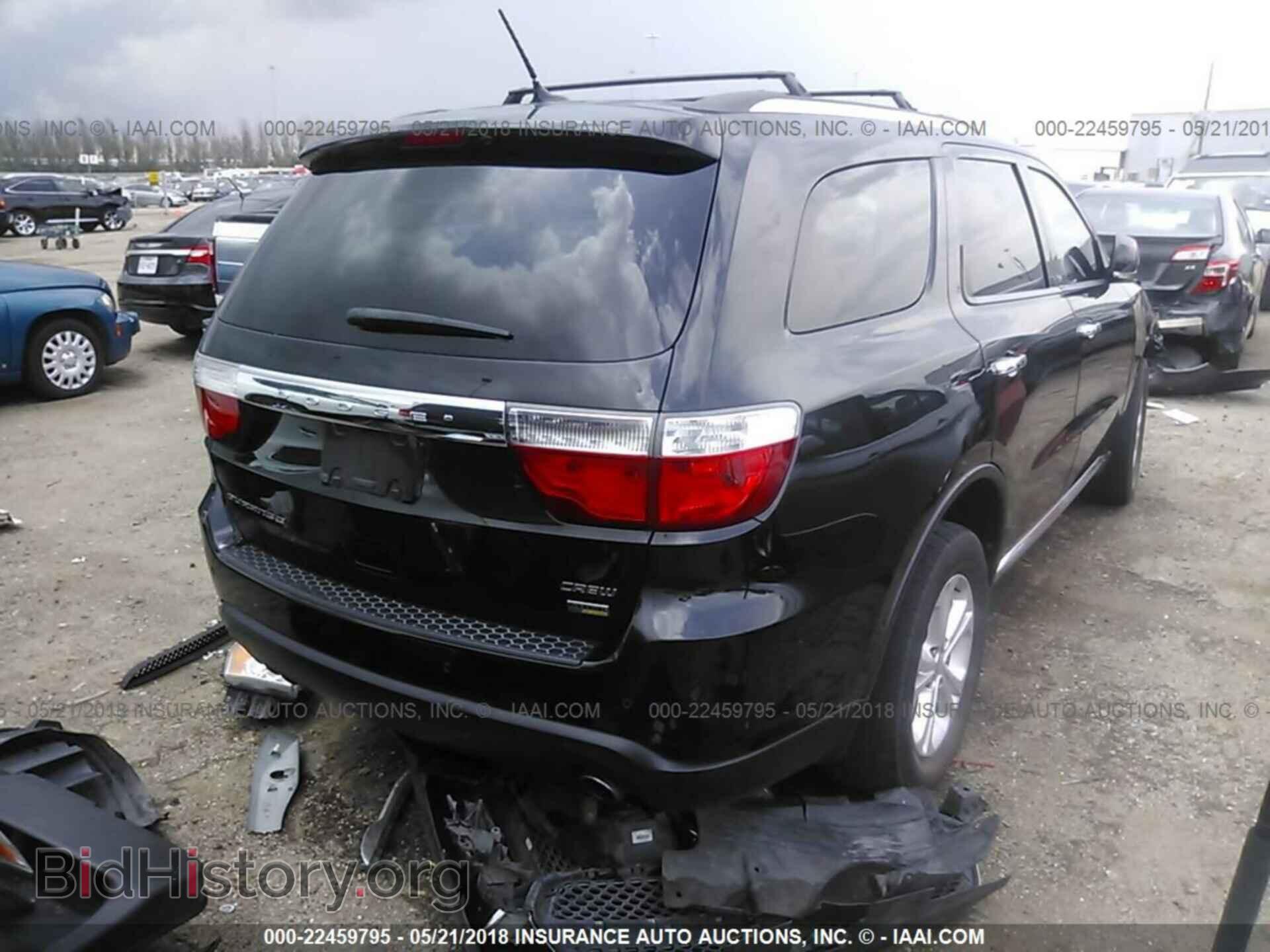 2013 Dodge Durango - VIN: 1C4RDHDG9DC659247 - Фото 4