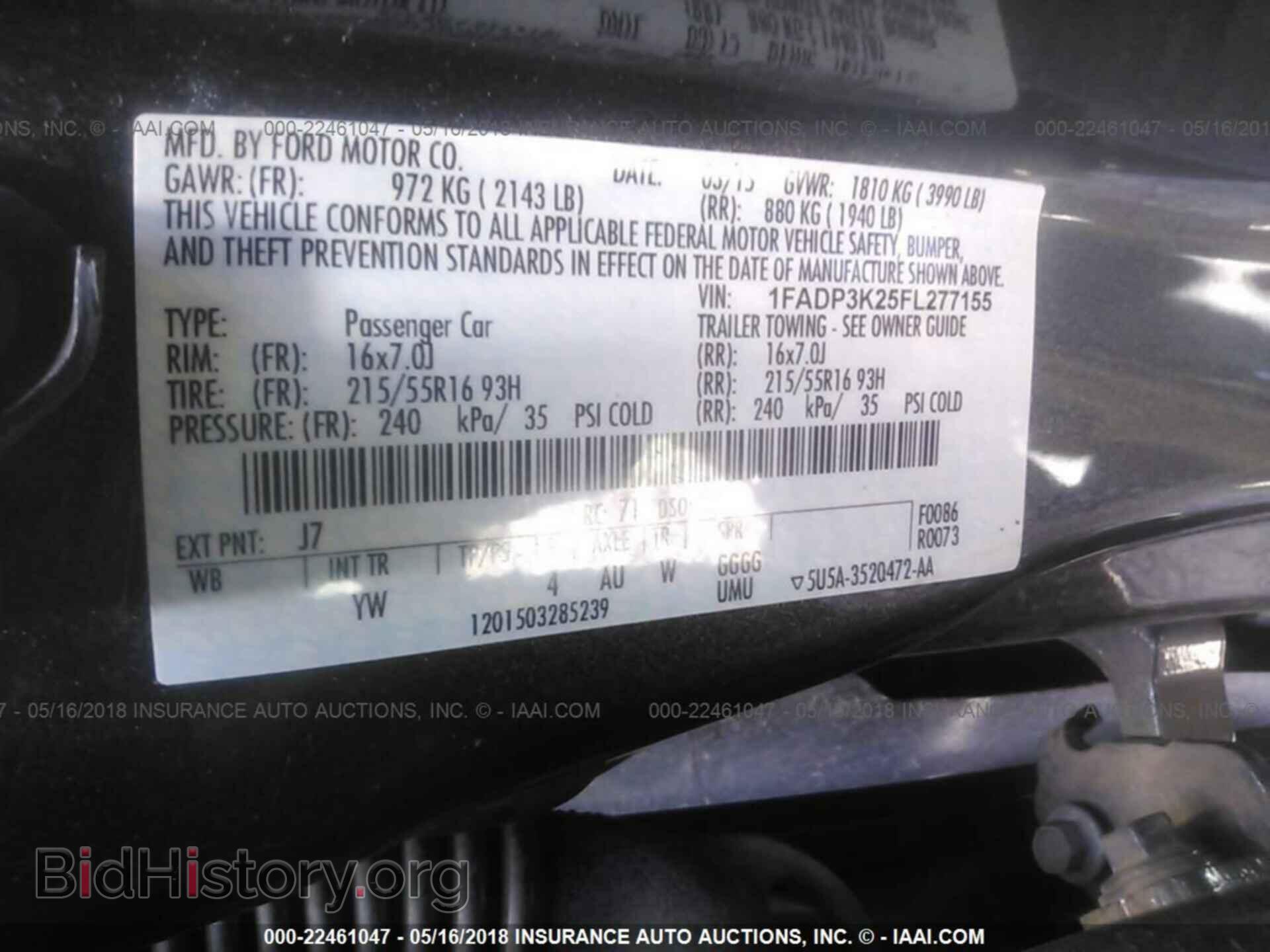 2015 Ford Focus - VIN: 1FADP3K25FL277155 - Photo 9