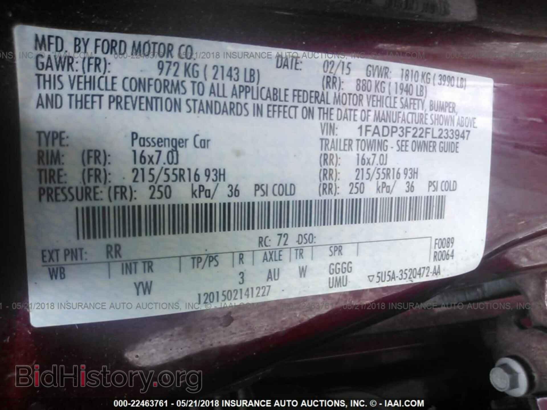 2015 Ford Focus - VIN: 1FADP3F22FL233947 - Photo 9