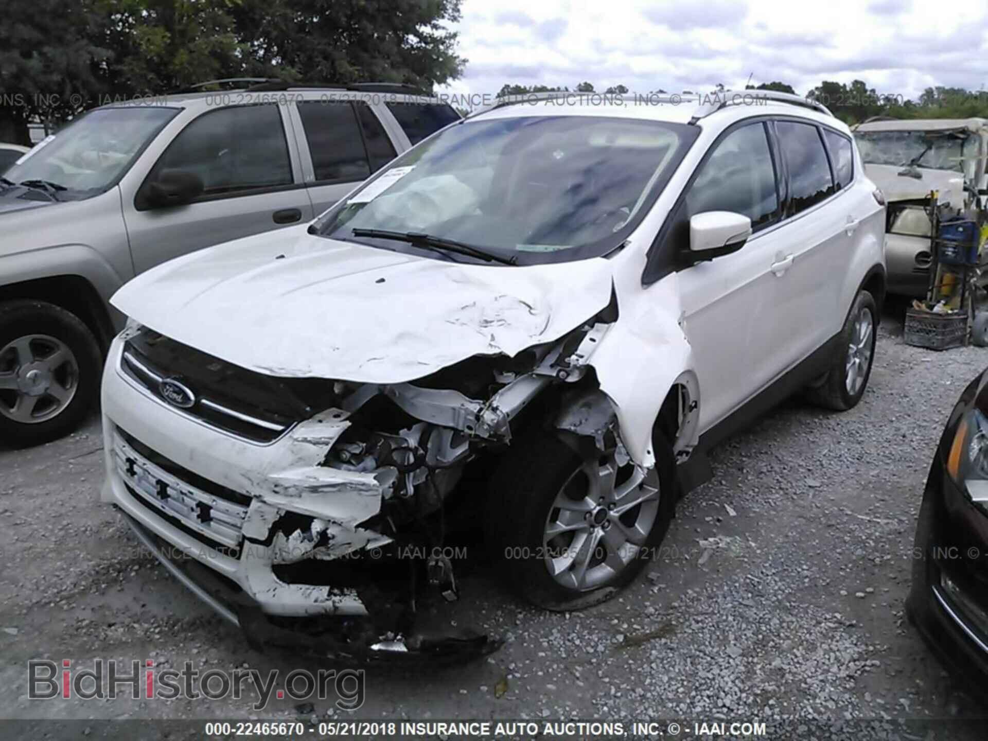 2014 Ford Escape - VIN: 1FMCU0JX1EUD15883 - Фото 2