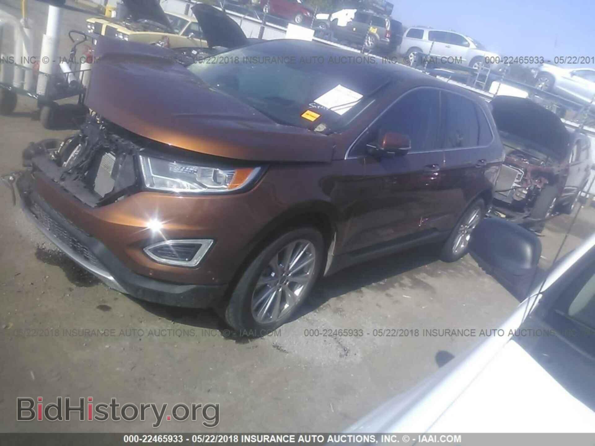 2017 Ford Edge - VIN: 2FMPK4K80HBB51946 - Фото 2