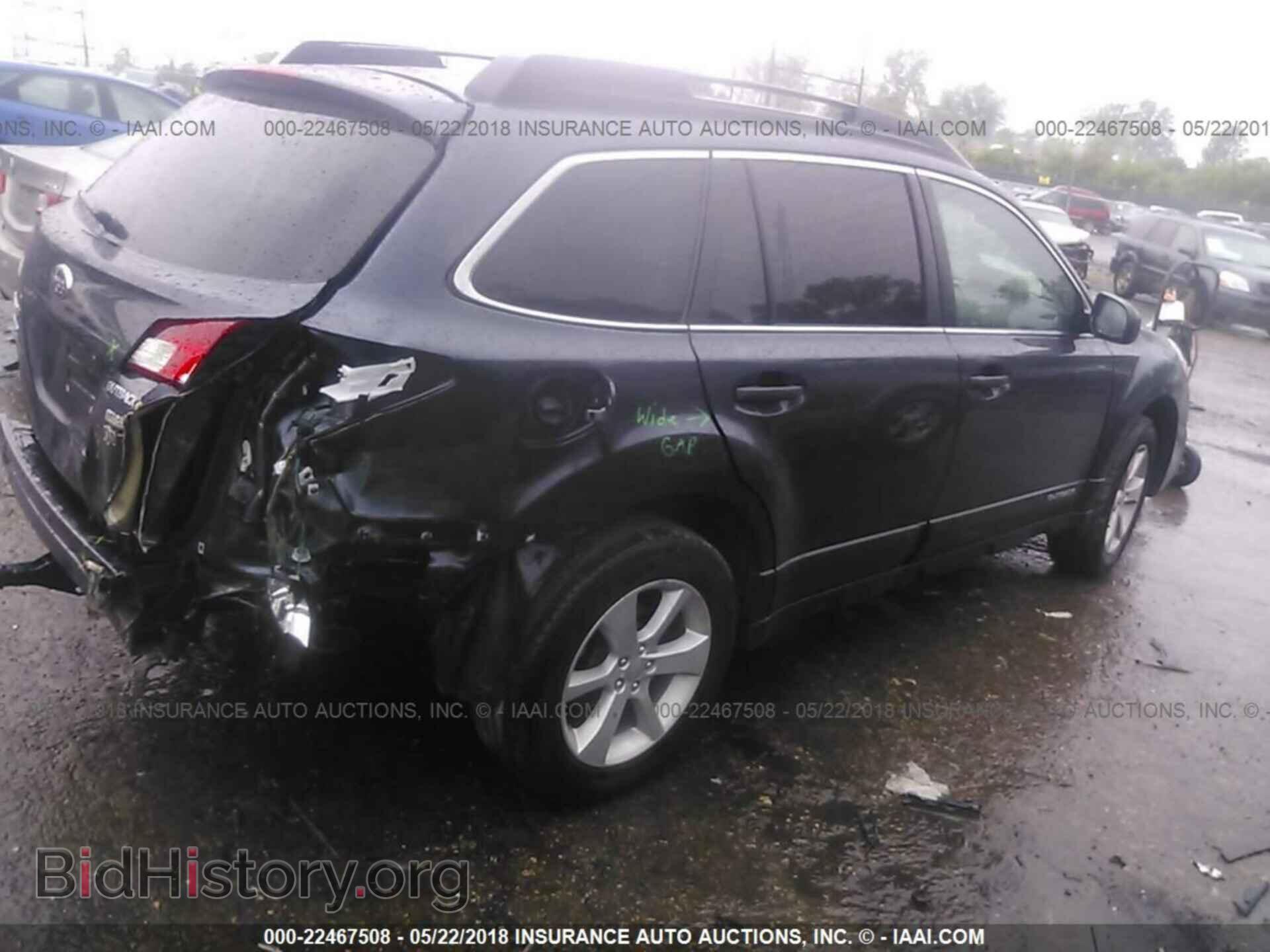 2013 SUBARU OUTBACK - VIN: 4S4BRBCC5D3325016 - Фото 4