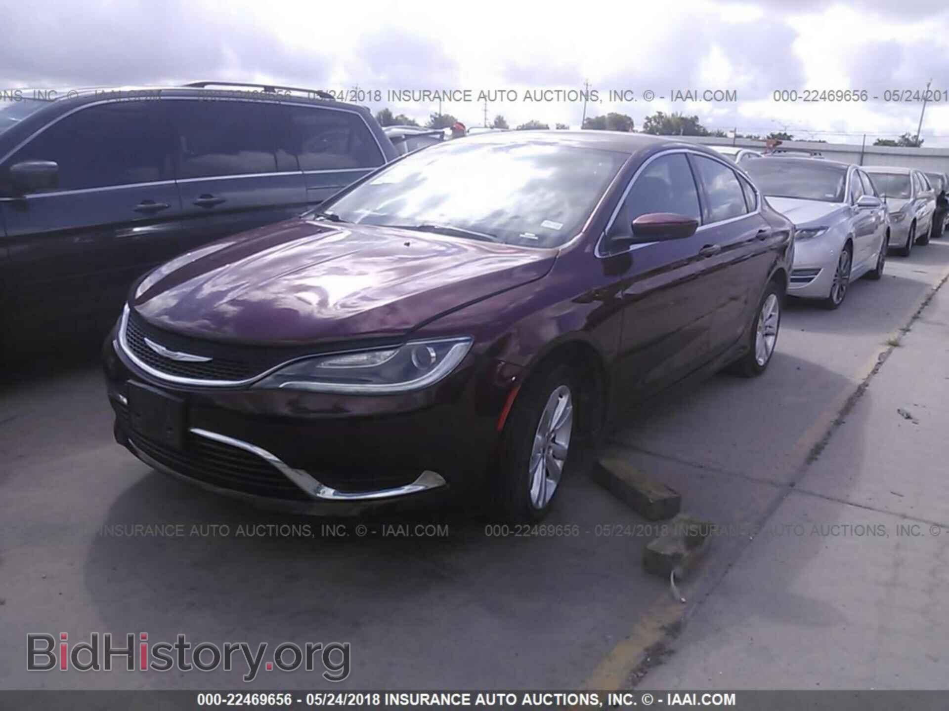 2016 Chrysler 200 - VIN: 1C3CCCAB2GN167435 - Фото 2