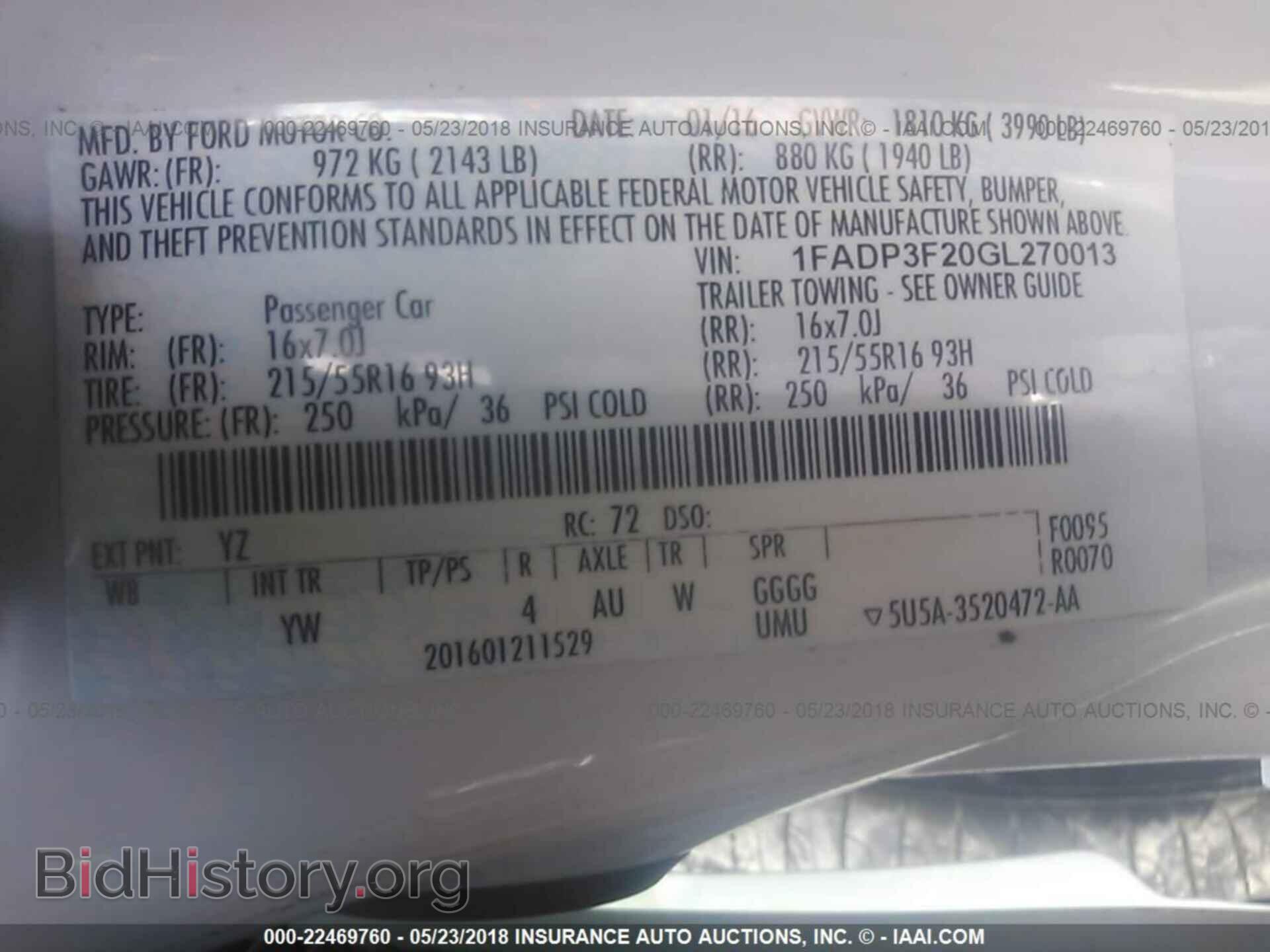 2016 Ford Focus - VIN: 1FADP3F20GL270013 - Photo 9