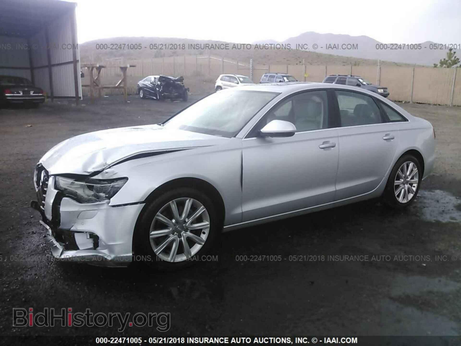2013 Audi A6 - VIN: WAUGFBFC7DN143320 - Фото 2