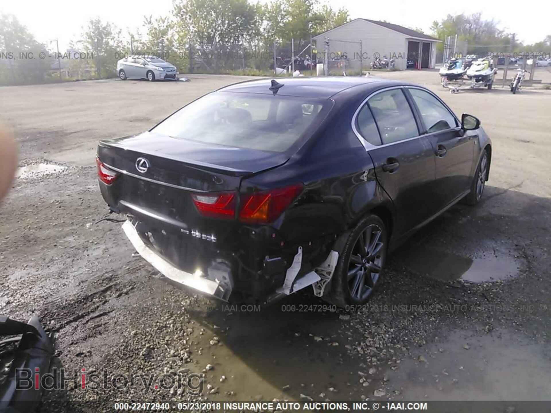 2014 Lexus Gs - VIN: JTHCE1BL0E5021449 - Фото 4