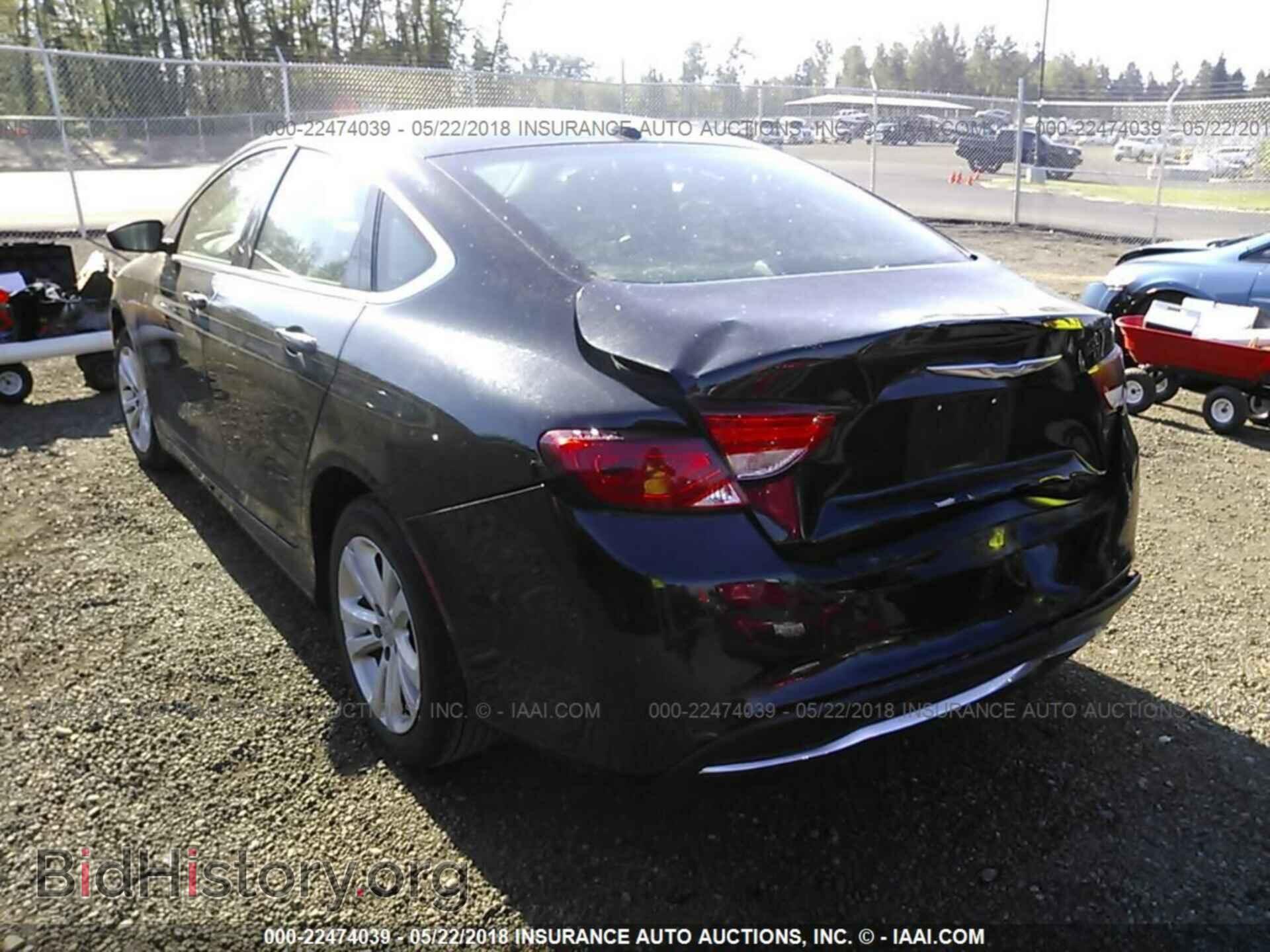 2015 Chrysler 200 - VIN: 1C3CCCAB7FN715881 - Фото 3