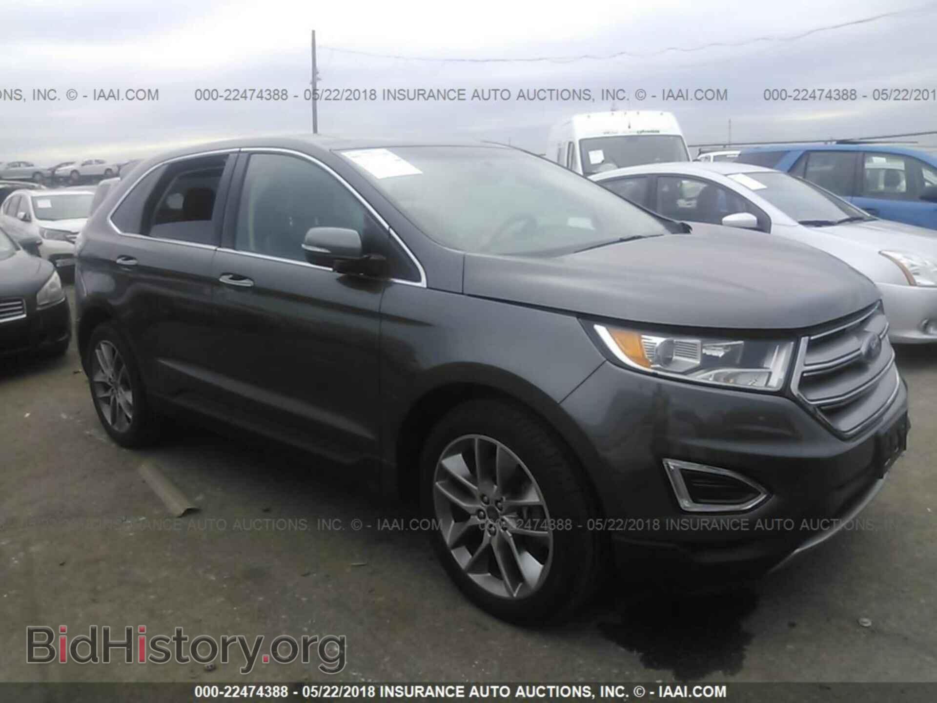 Фотография 2FMTK4K81FBC28173 - Ford Edge 2015