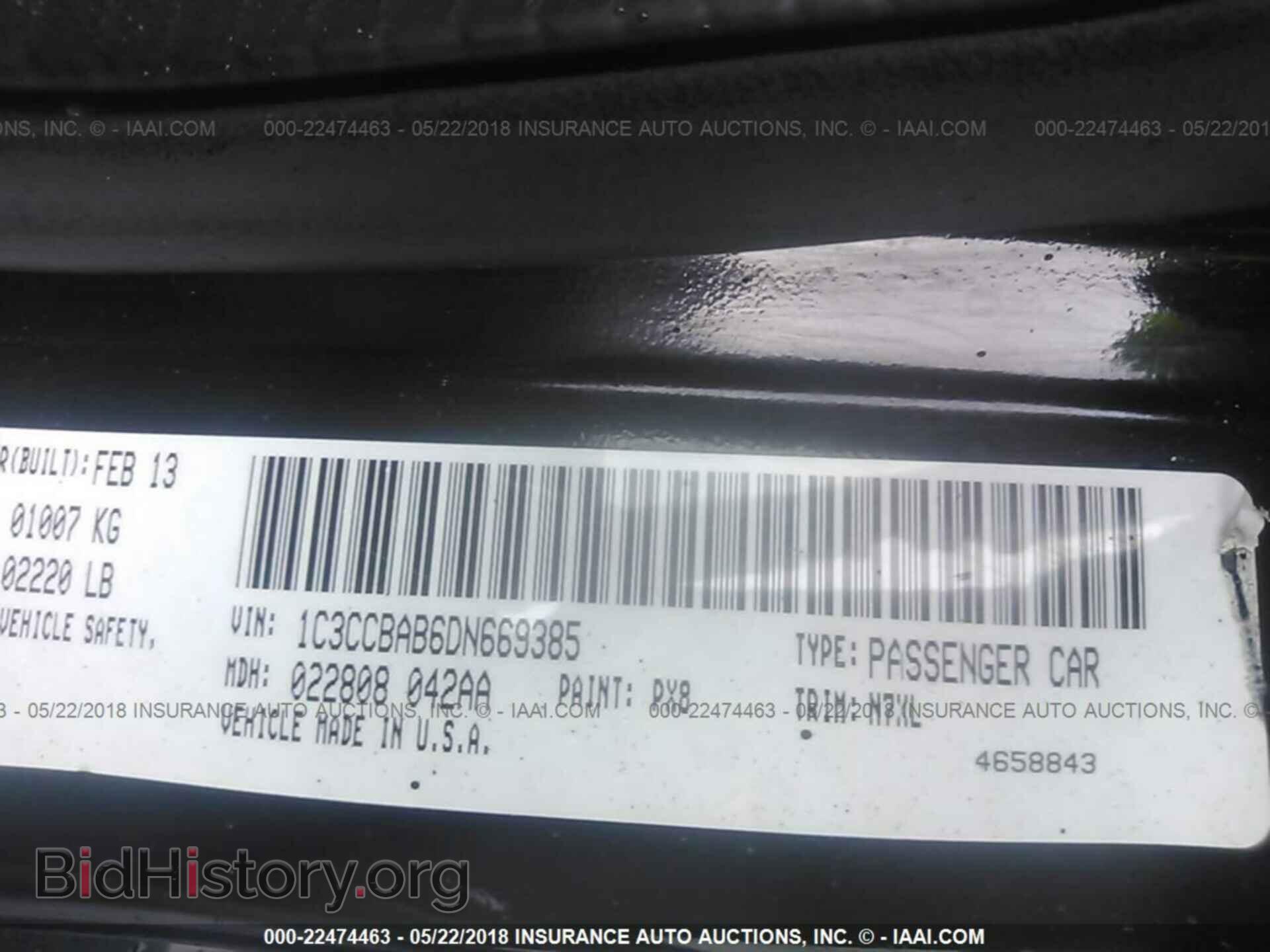2013 Chrysler 200 - VIN: 1C3CCBAB6DN669385 - Photo 9