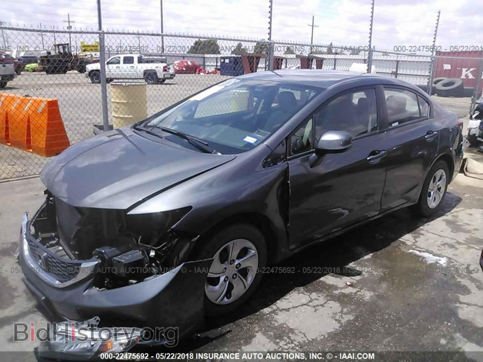 2013 Honda Civic - VIN: 2HGFB2F53DH509117 - Фото 2