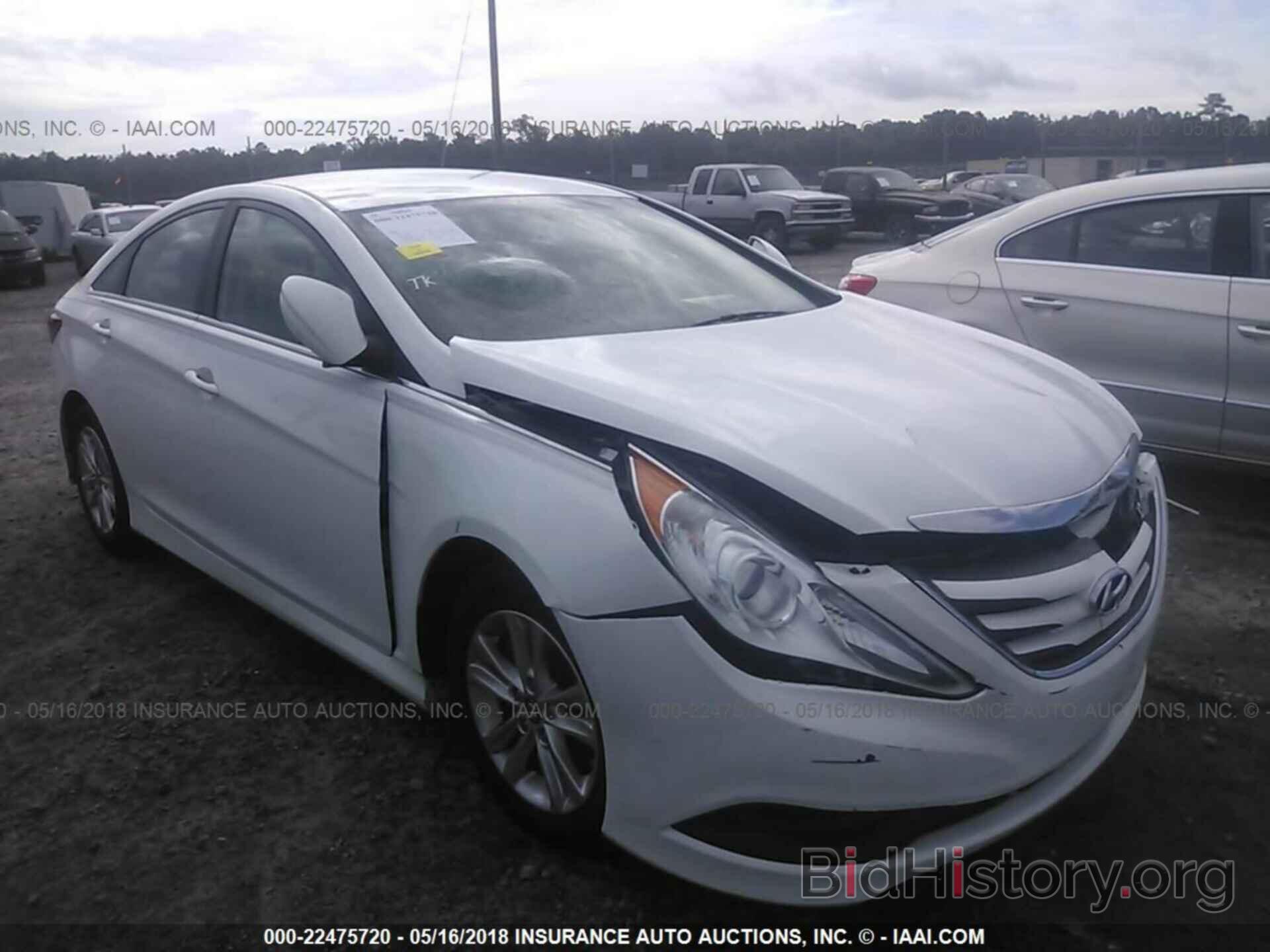 Photo 5NPEB4AC8EH866569 - Hyundai Sonata 2014