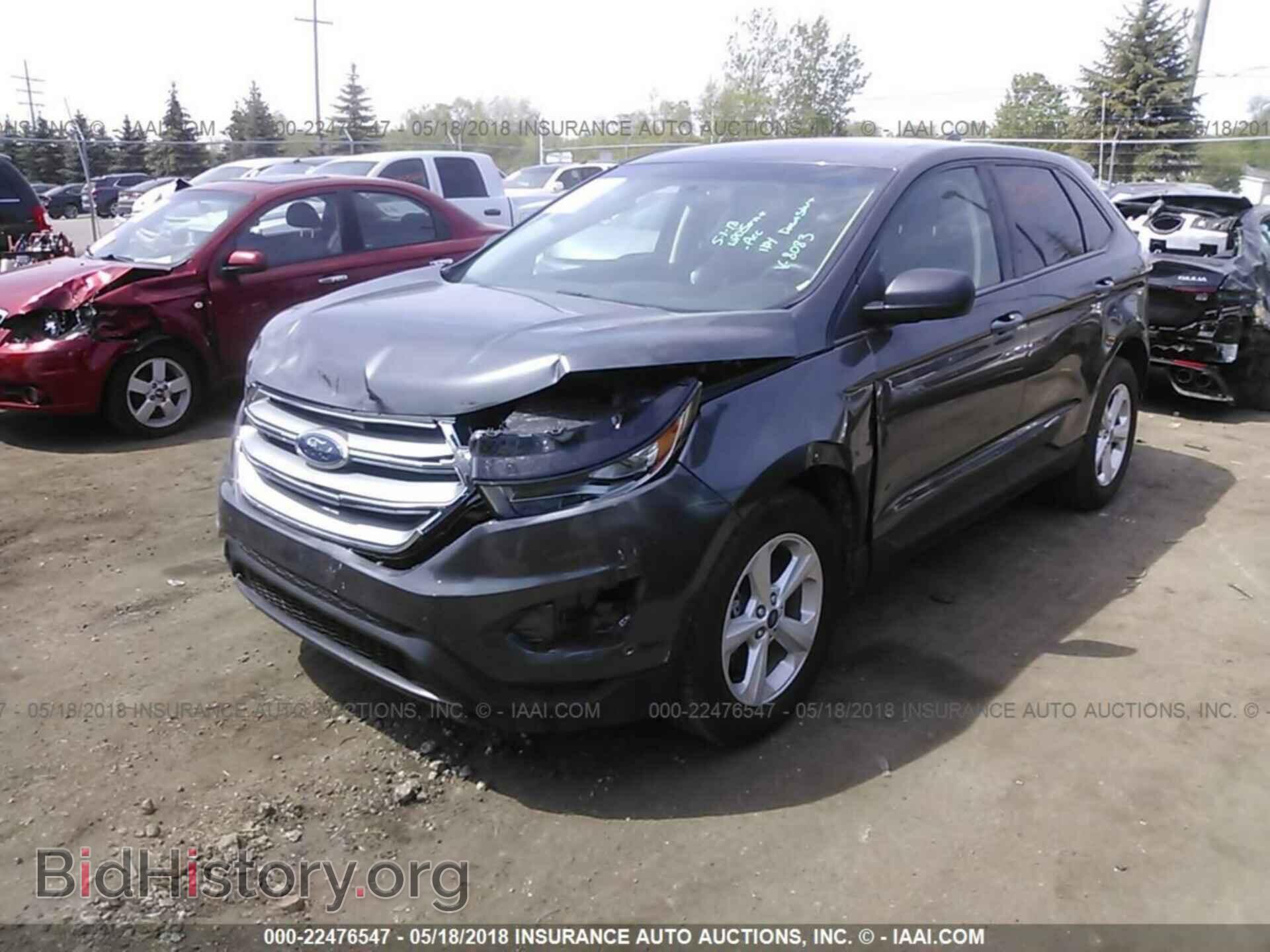 2017 Ford Edge - VIN: 2FMPK4G99HBB68083 - Фото 2