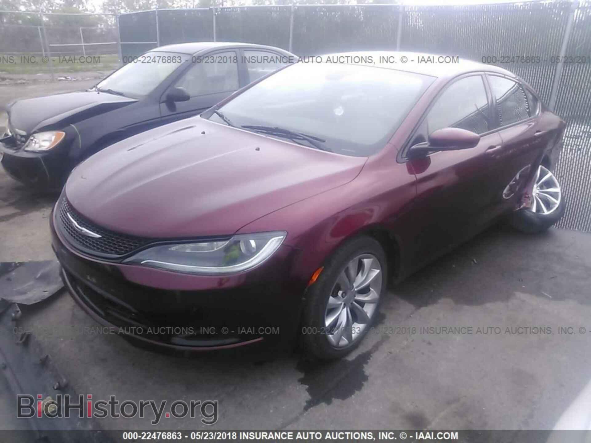 2015 Chrysler 200 - VIN: 1C3CCCDG0FN523189 - Photo 2