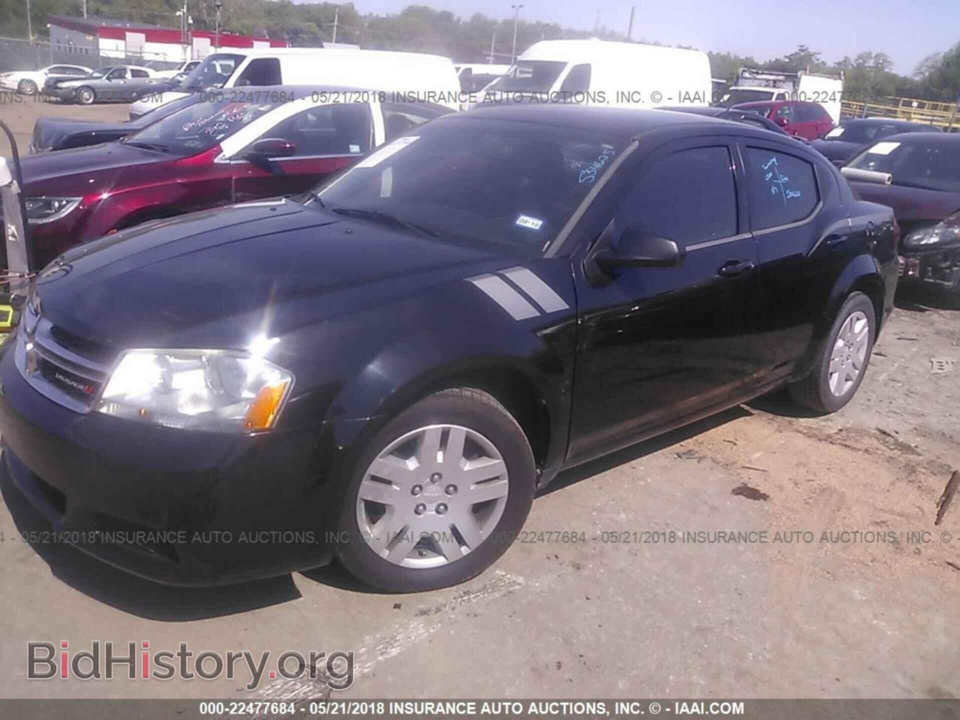2013 Dodge Avenger - VIN: 1C3CDZAB9DN626990 - Фото 2