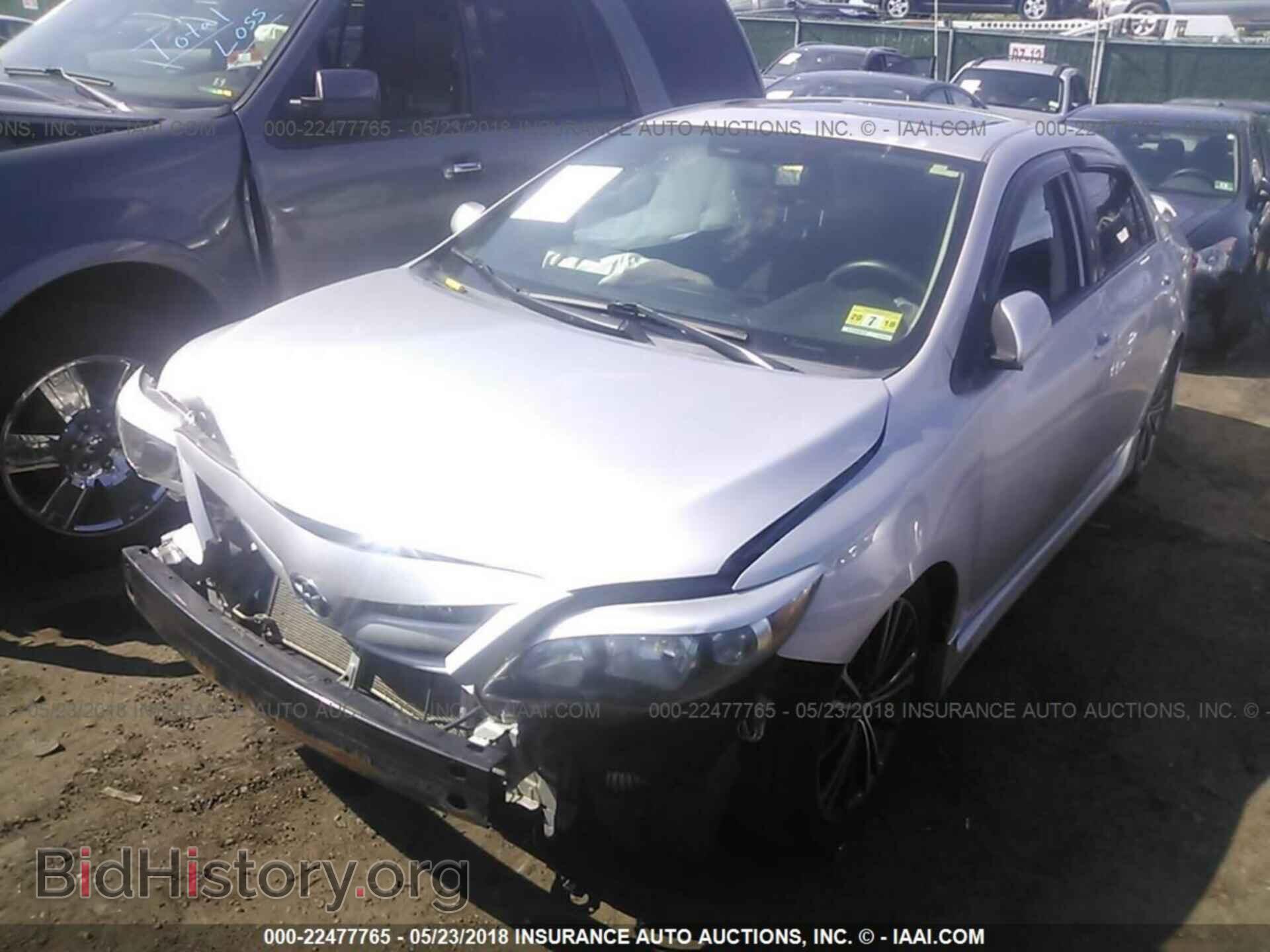 2011 Toyota Corolla - VIN: 2T1BU4EE1BC616601 - Фото 2