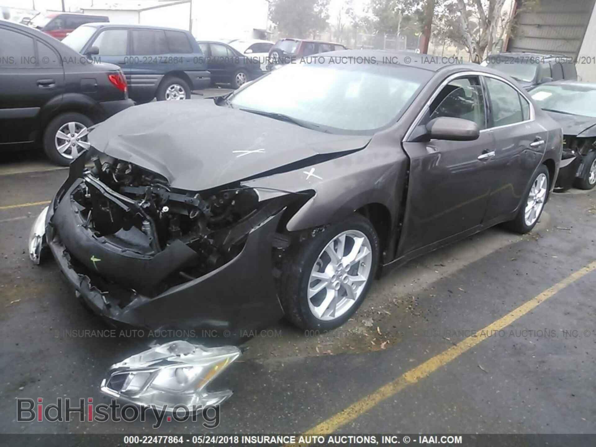 2013 Nissan Maxima - VIN: 1N4AA5AP3DC827558 - Фото 2