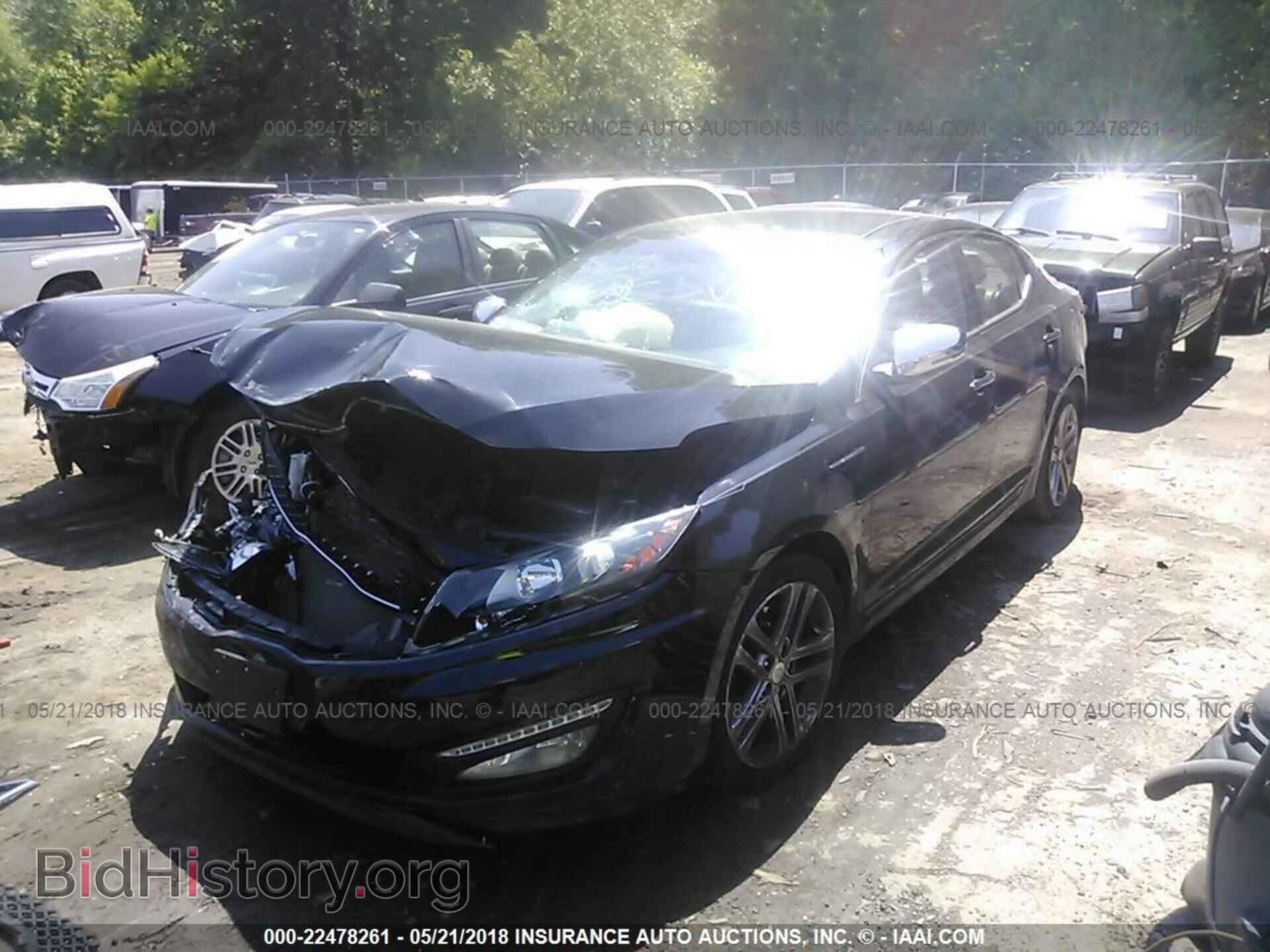 2013 Kia Optima - VIN: 5XXGR4A66DG100882 - Photo 2