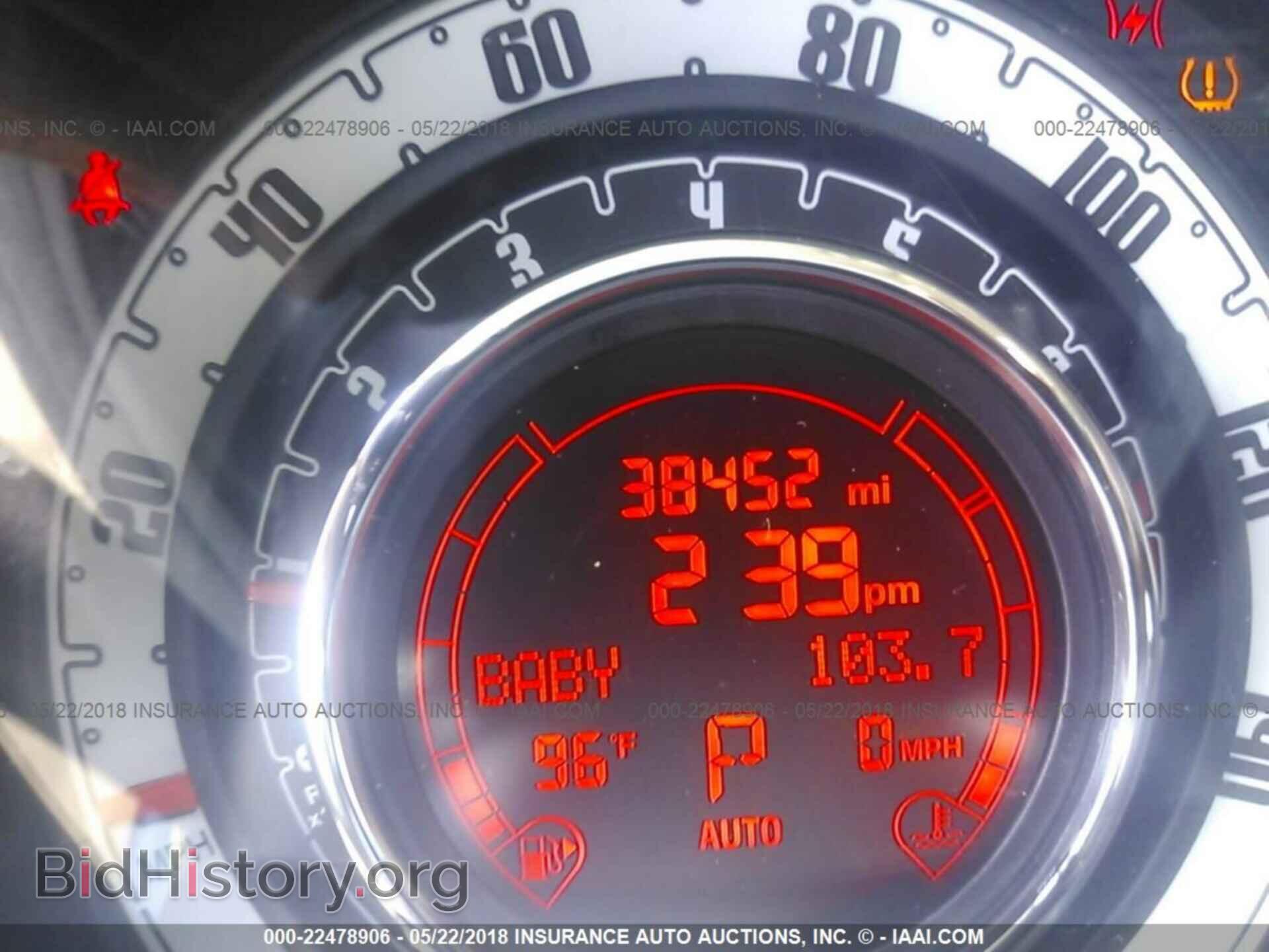 2012 Fiat 500 - VIN: 3C3CFFER2CT109366 - Photo 7