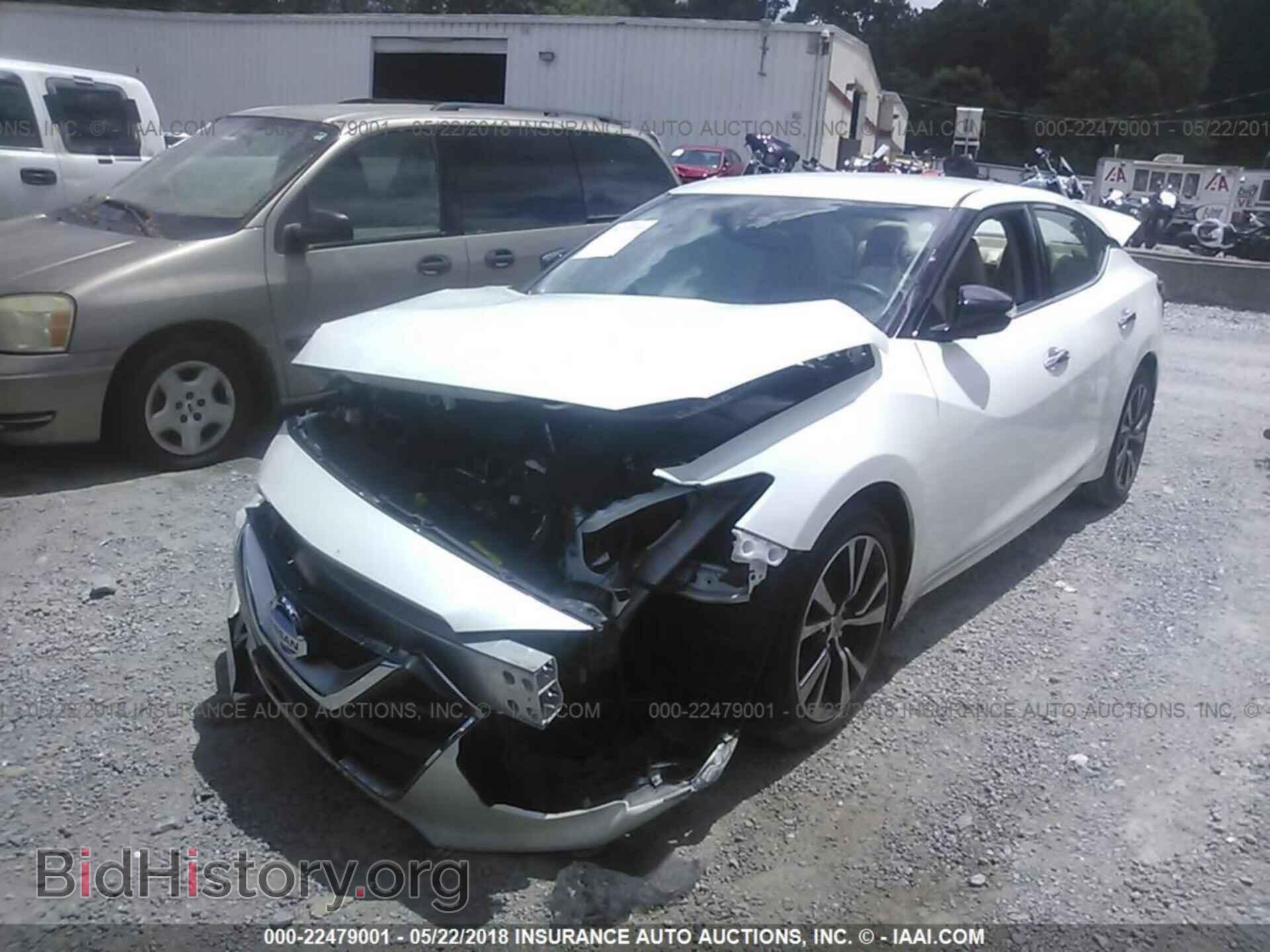 2016 Nissan Maxima - VIN: 1N4AA6AP1GC443921 - Фото 2