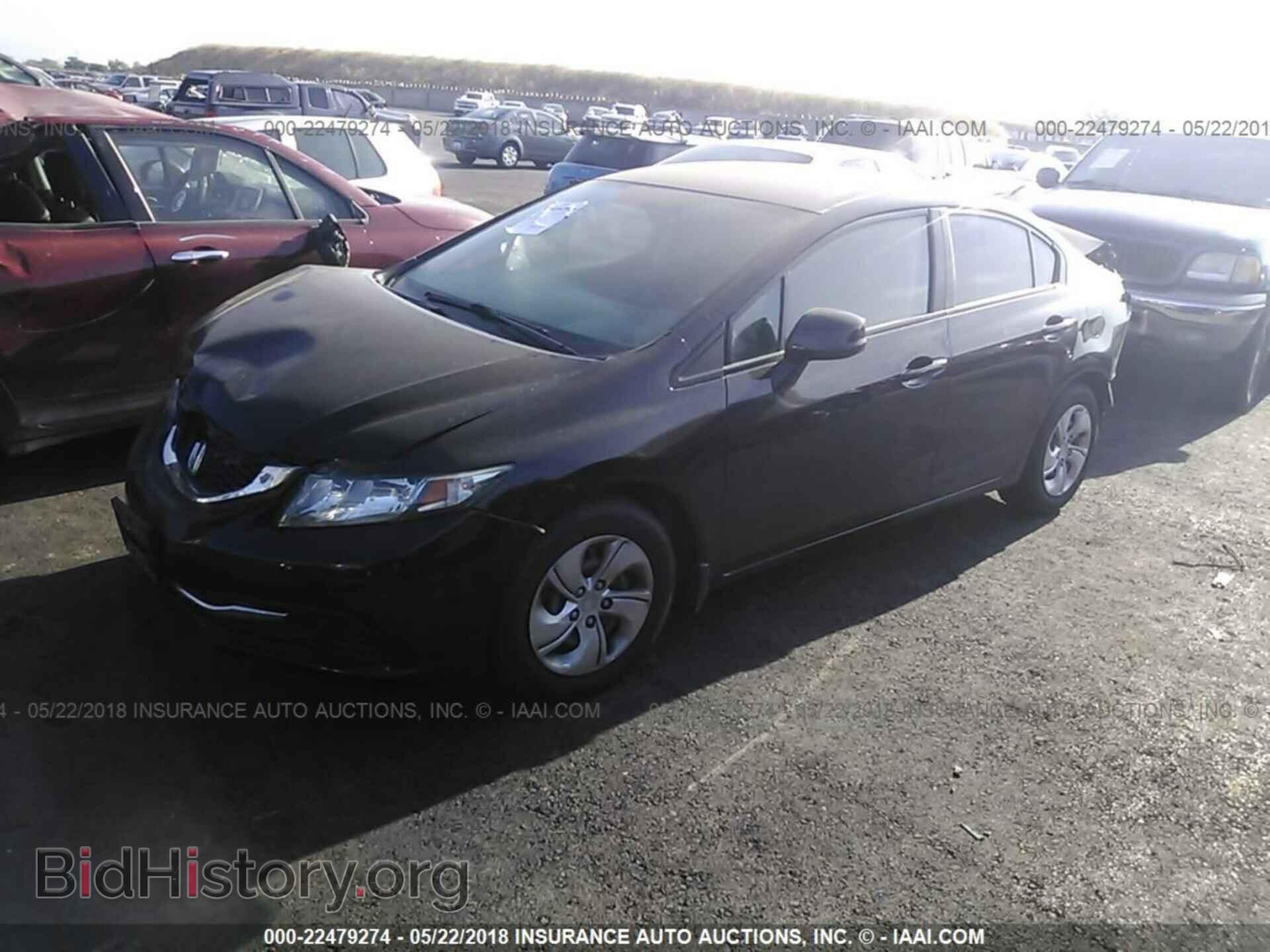 2013 Honda Civic - VIN: 19XFB2F53DE211595 - Фото 2
