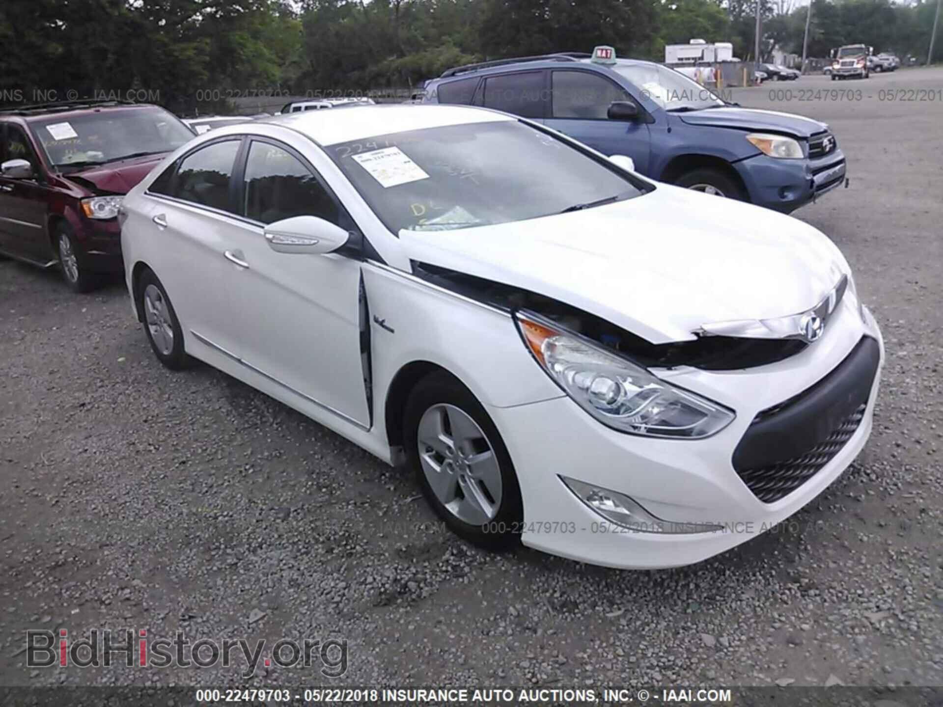 Photo KMHEC4A47CA046442 - Hyundai Sonata 2012