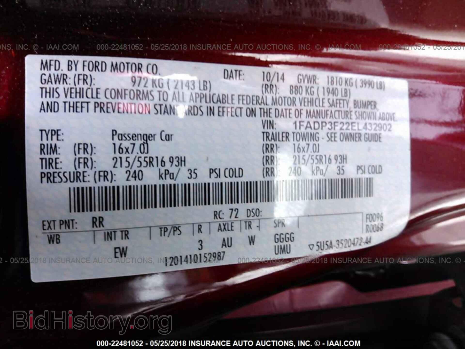 2014 Ford Focus - VIN: 1FADP3F22EL432902 - Photo 9